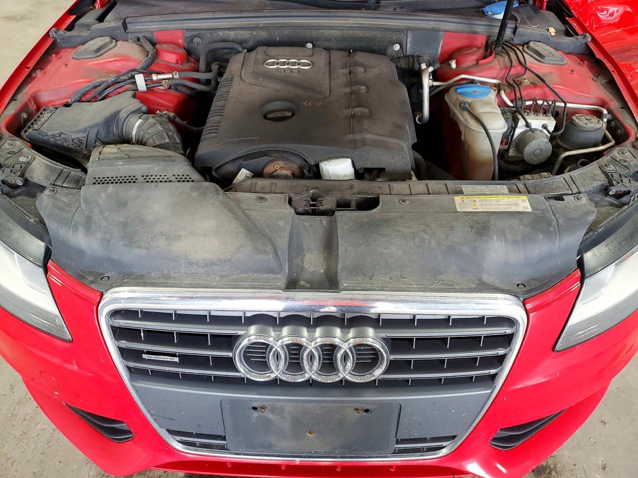 2011 Audi A4 Premium Red vin: WAUBFAFL1BN027029