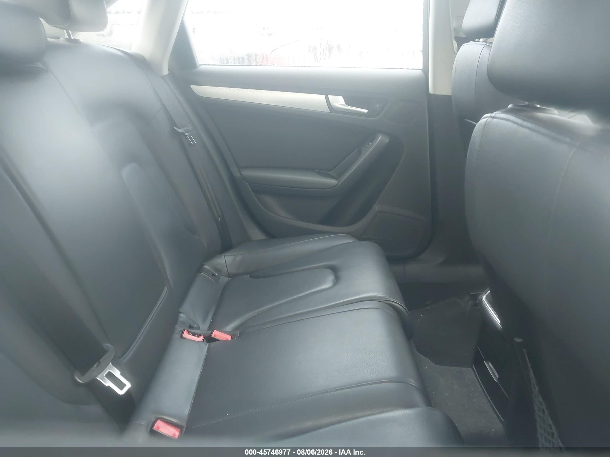 2011 Audi A4 2.0t Premium Черный vin: WAUBFAFL1BN040315