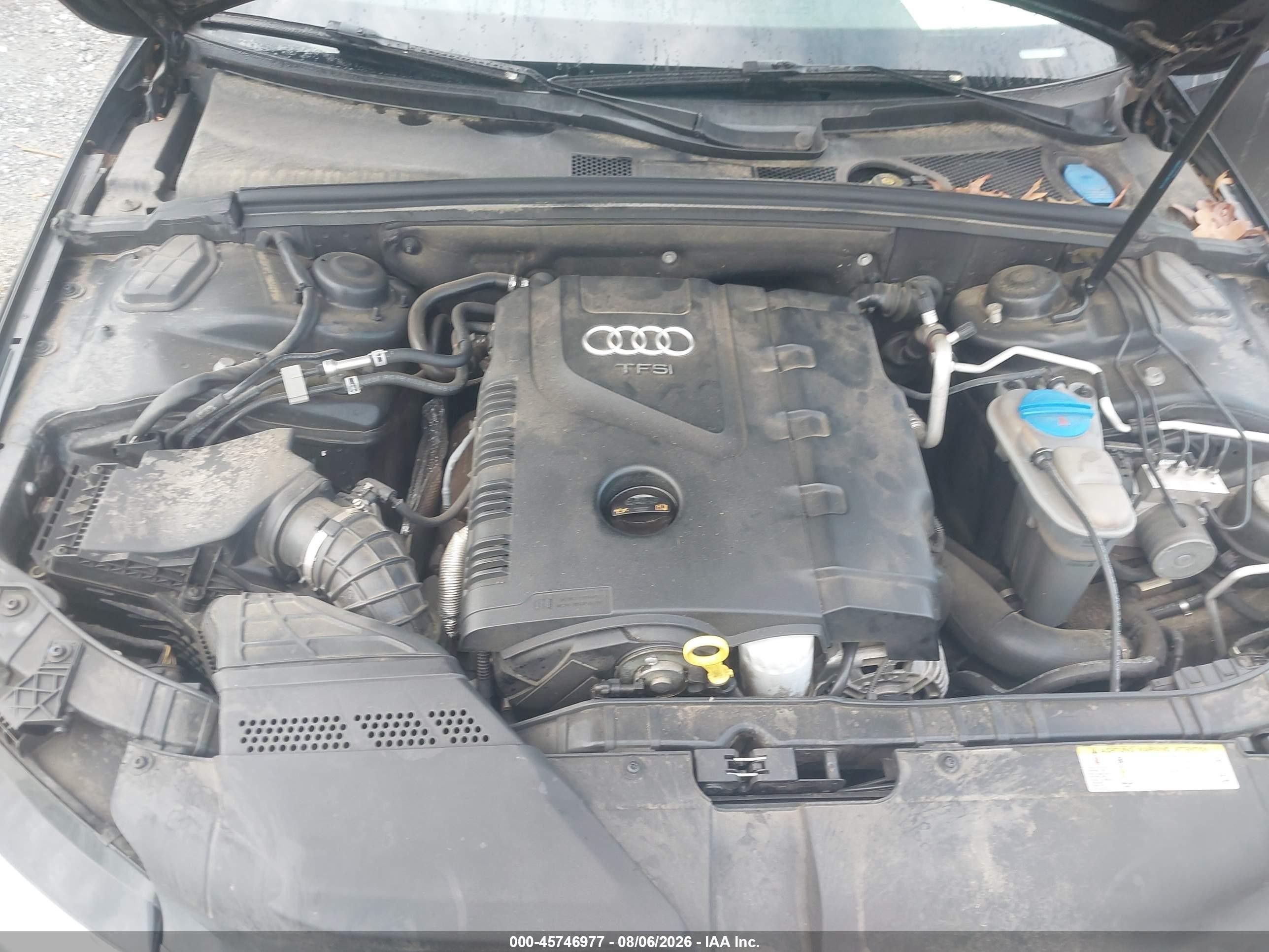 2011 Audi A4 2.0t Premium Черный vin: WAUBFAFL1BN040315