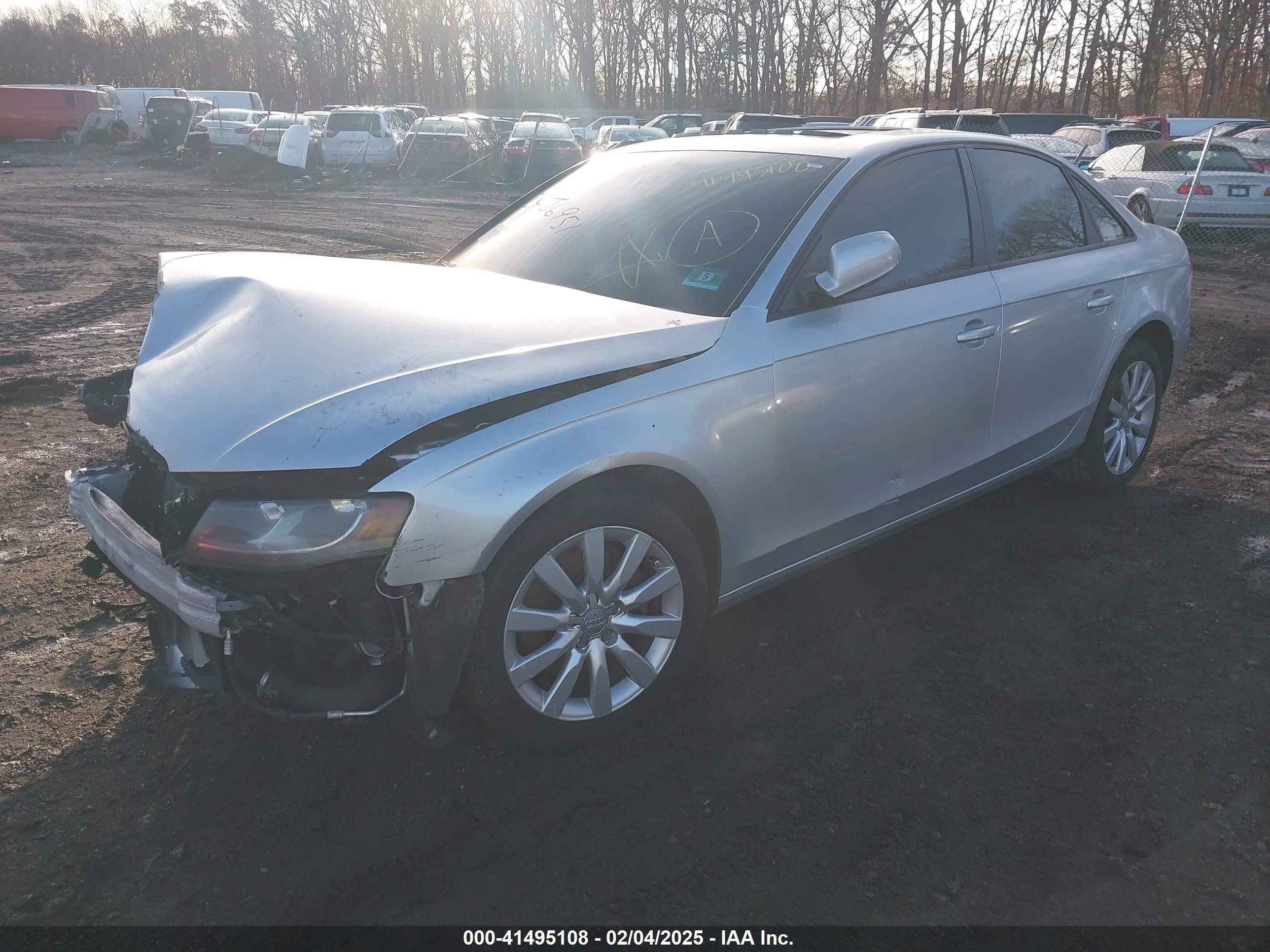 2012 Audi A4 2.0t Premium Gray vin: WAUBFAFL1CA120013
