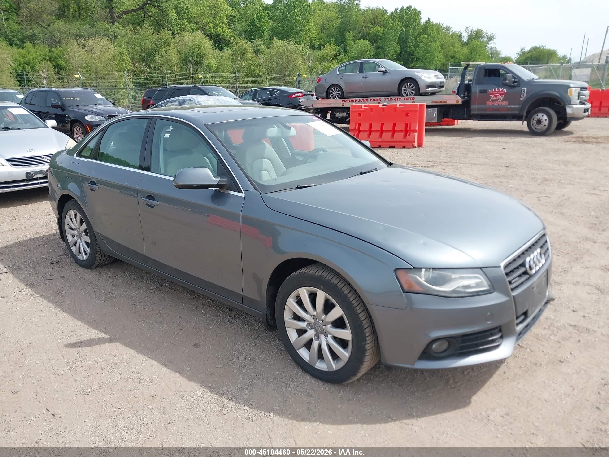 2012 Audi A4 2.0t Premium Gray vin: WAUBFAFL1CN010443