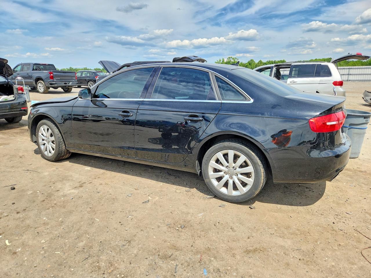 2013 Audi A4 Premium Black vin: WAUBFAFL1DN016308