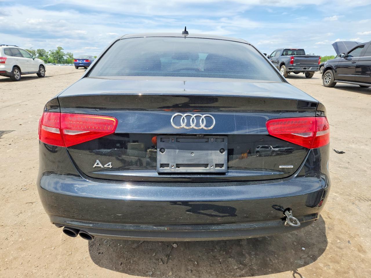 2013 Audi A4 Premium Black vin: WAUBFAFL1DN016308