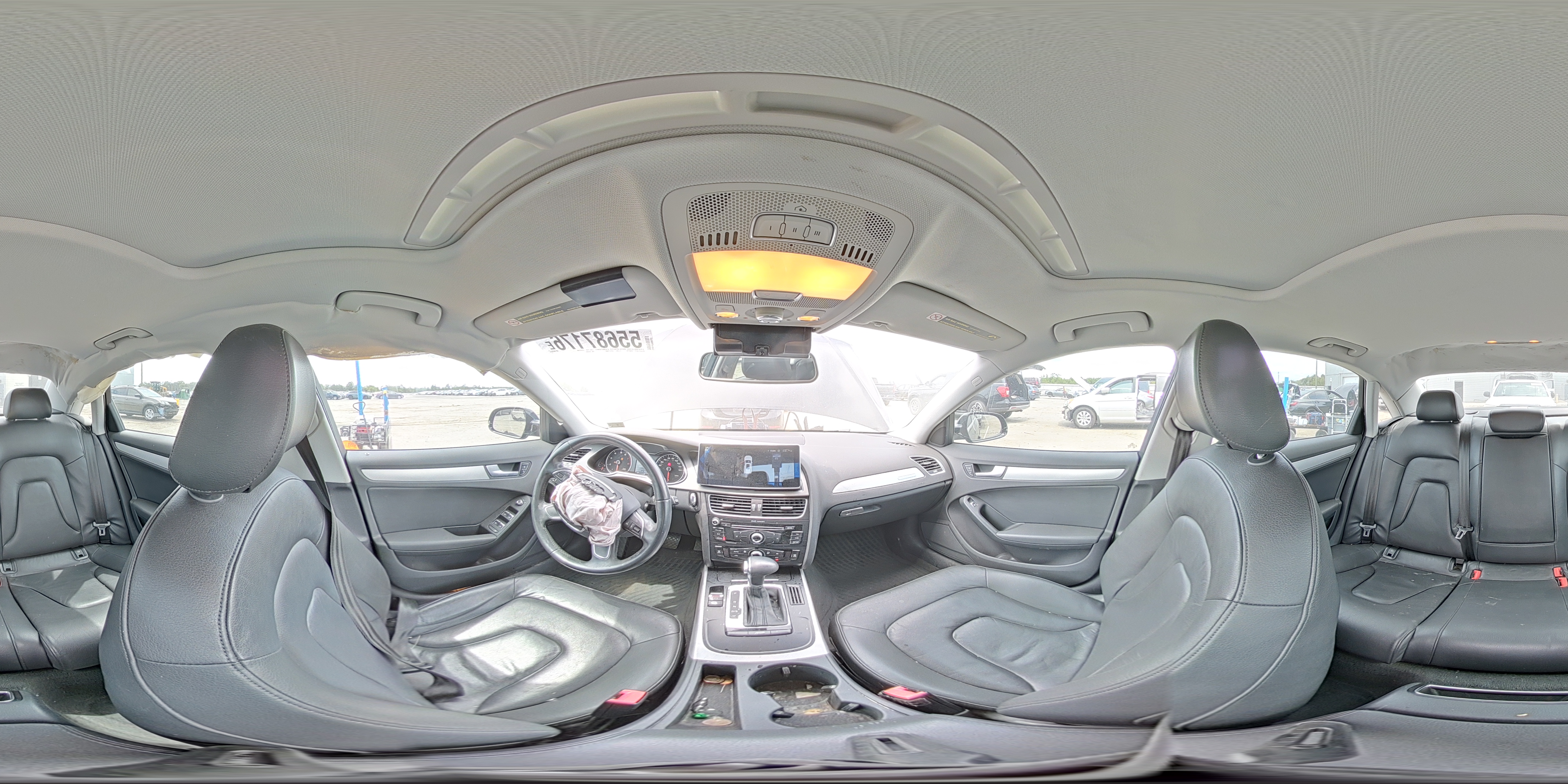 2013 Audi A4 Premium Black vin: WAUBFAFL1DN016308