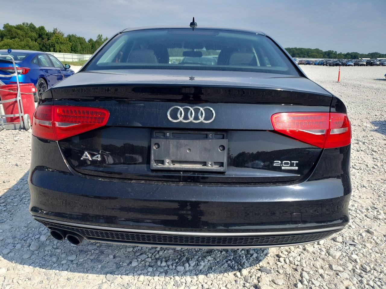 2014 Audi A4 Premium Черный vin: WAUBFAFL1EN000725