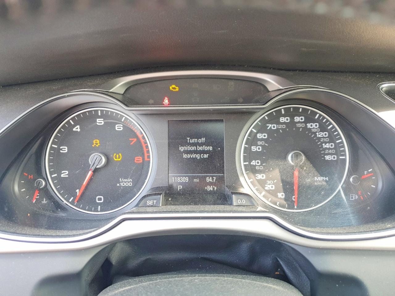 2014 Audi A4 Premium Черный vin: WAUBFAFL1EN000725