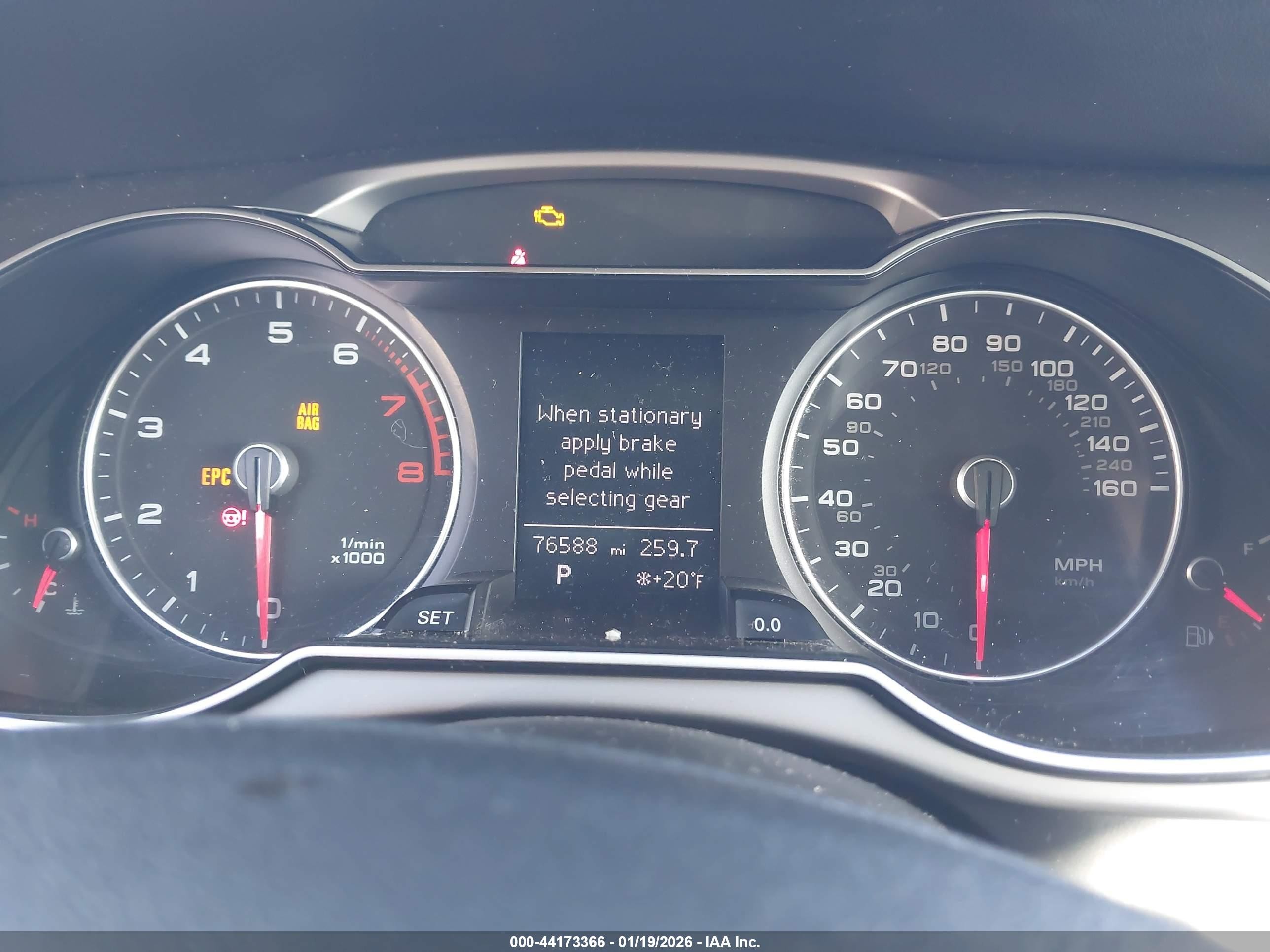 2014 Audi A4 2.0t Premium Gray vin: WAUBFAFL1EN001115