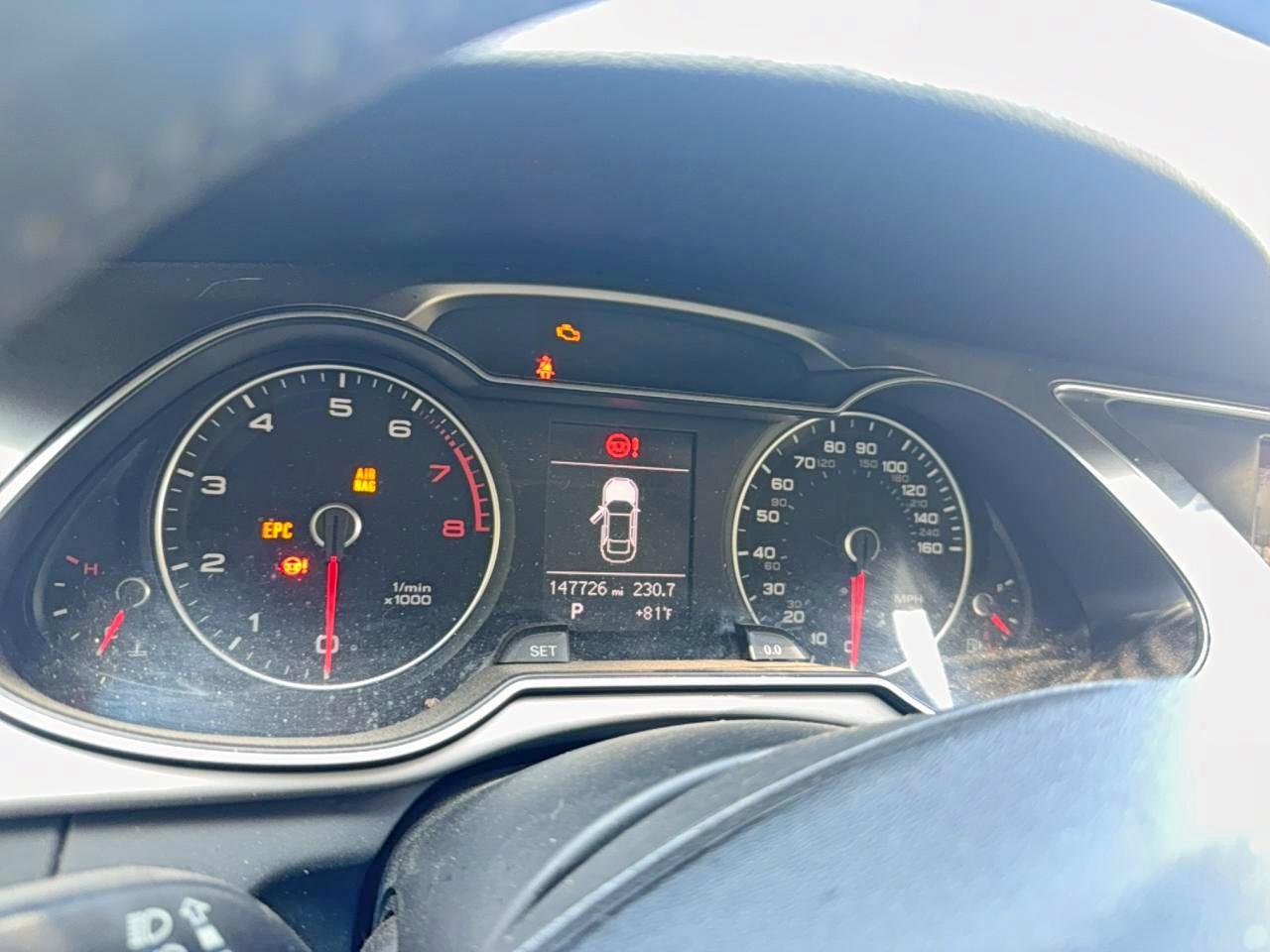 2014 Audi A4 Premium Black vin: WAUBFAFL1EN006332