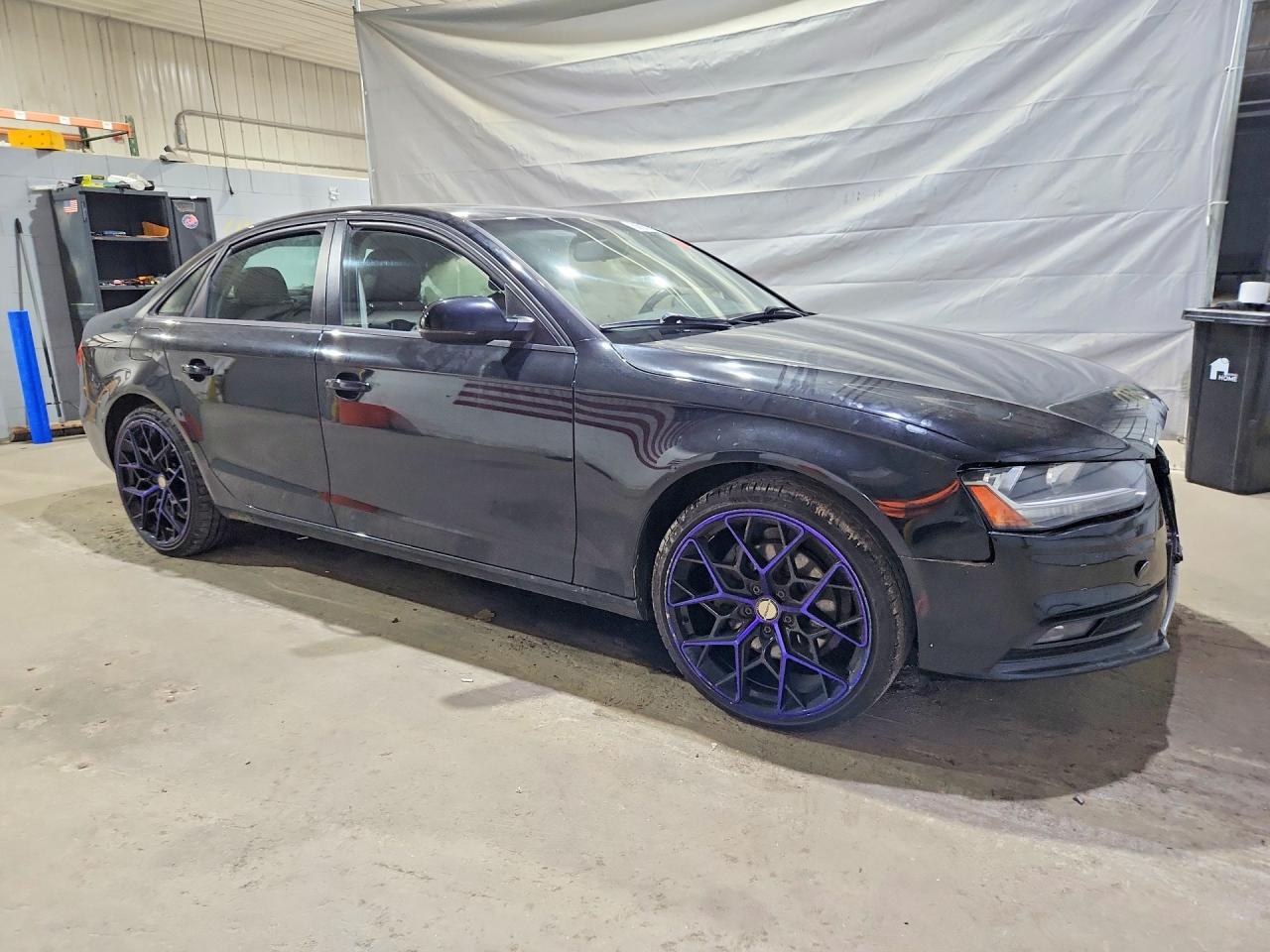 2014 Audi A4 Premium Black vin: WAUBFAFL1EN006332