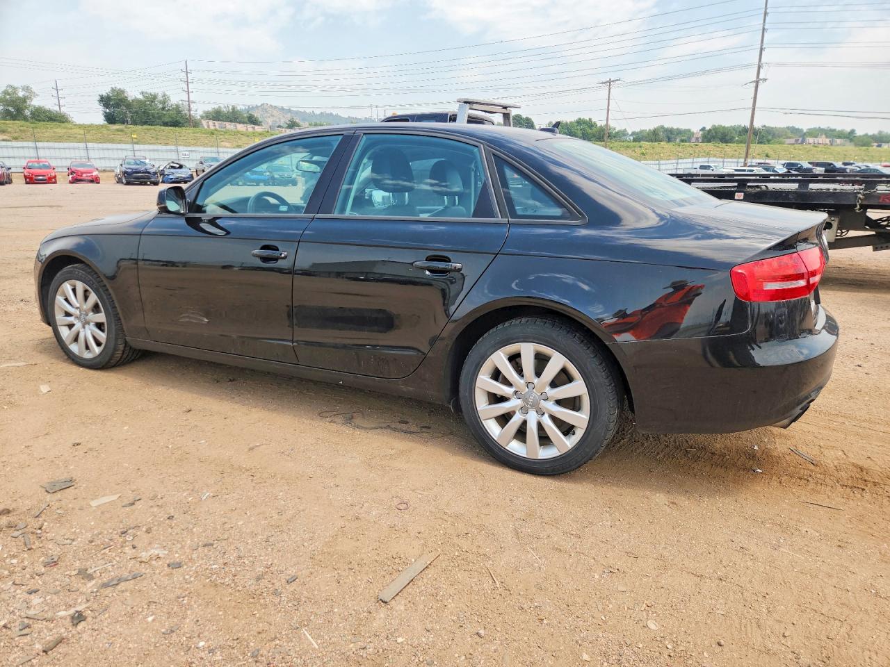 2014 Audi A4 Premium Черный vin: WAUBFAFL1EN026631