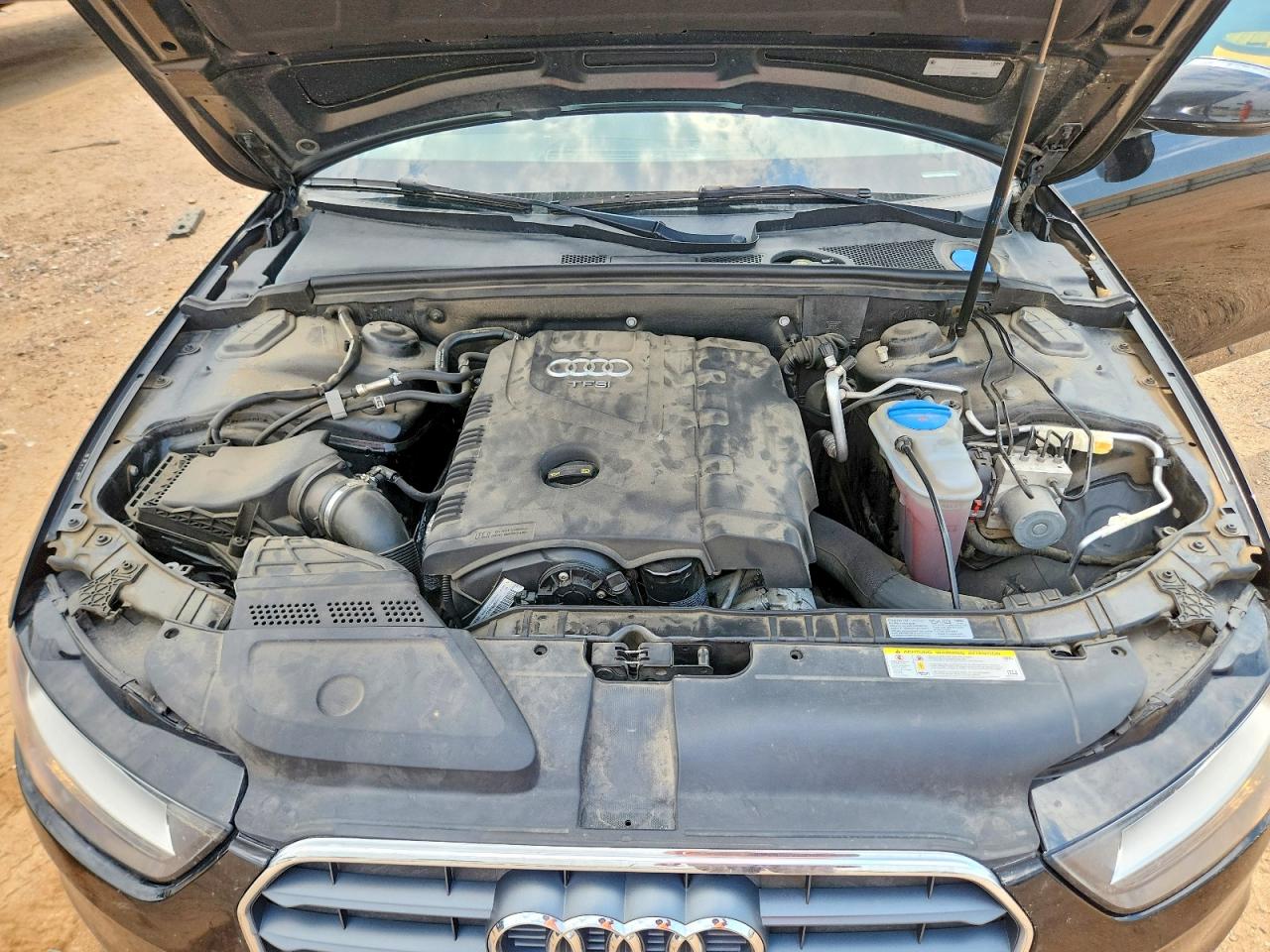 2014 Audi A4 Premium Черный vin: WAUBFAFL1EN026631
