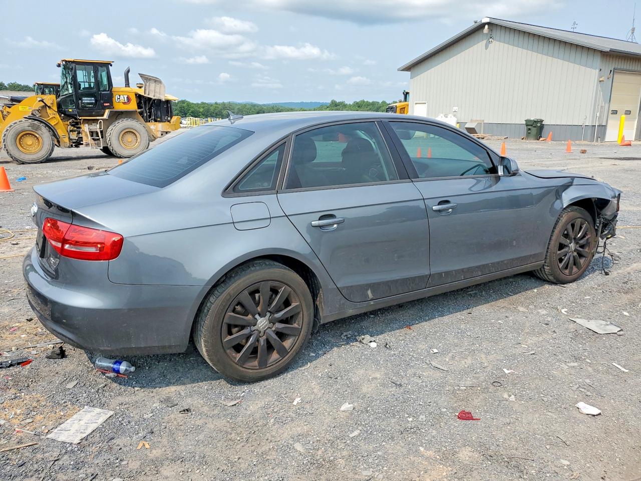 2014 Audi A4 Premium Gray vin: WAUBFAFL1EN035622