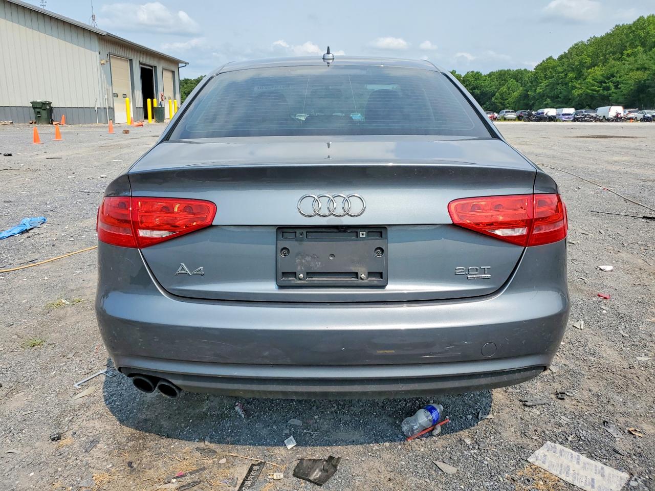 2014 Audi A4 Premium Gray vin: WAUBFAFL1EN035622