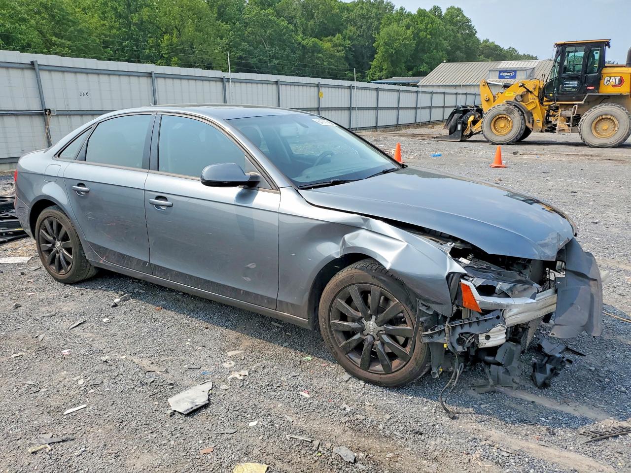 2014 Audi A4 Premium Gray vin: WAUBFAFL1EN035622