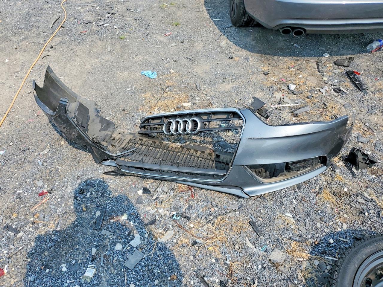2014 Audi A4 Premium Gray vin: WAUBFAFL1EN035622