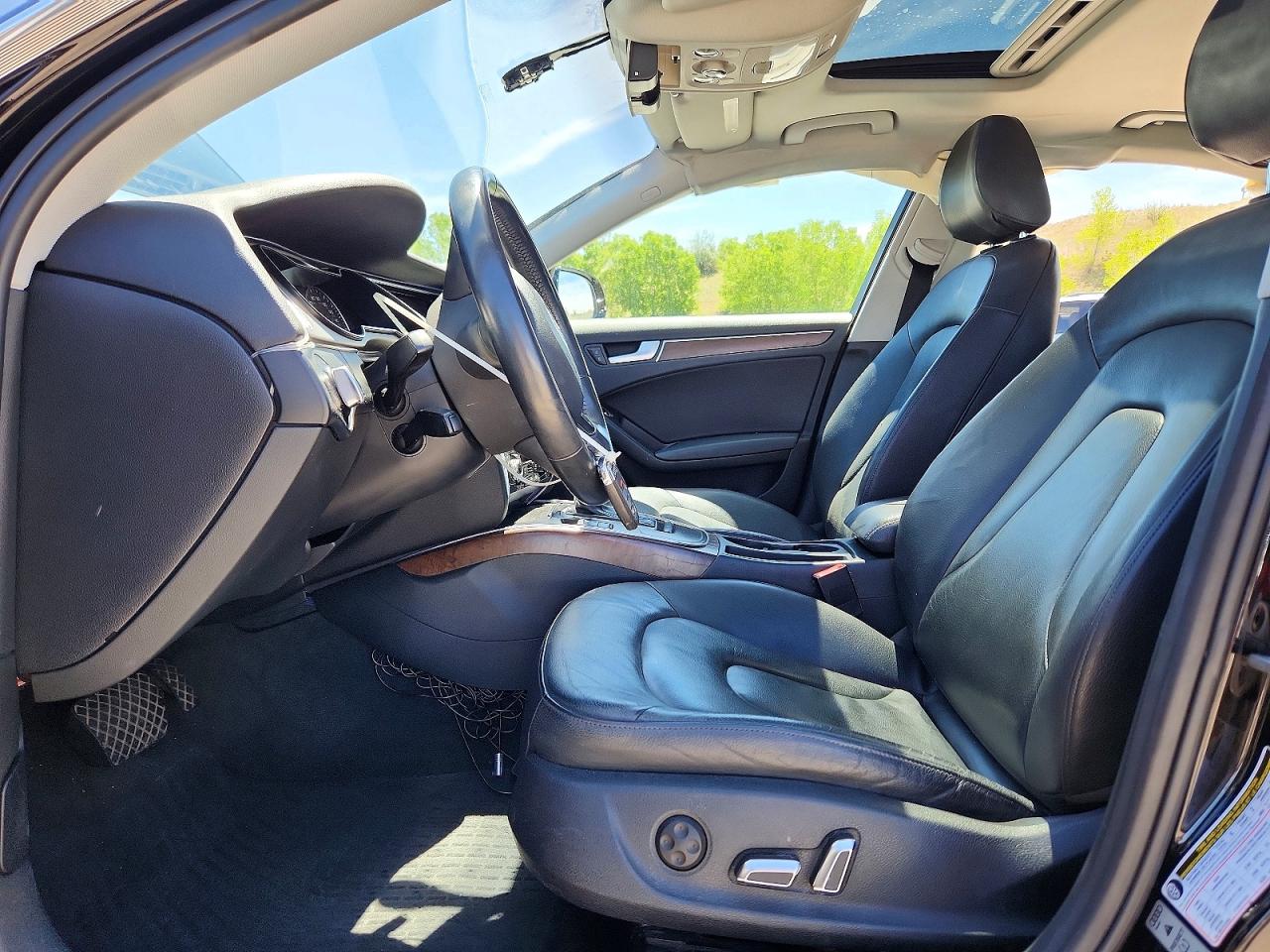 2015 Audi A4 Premium Black vin: WAUBFAFL1FN000712