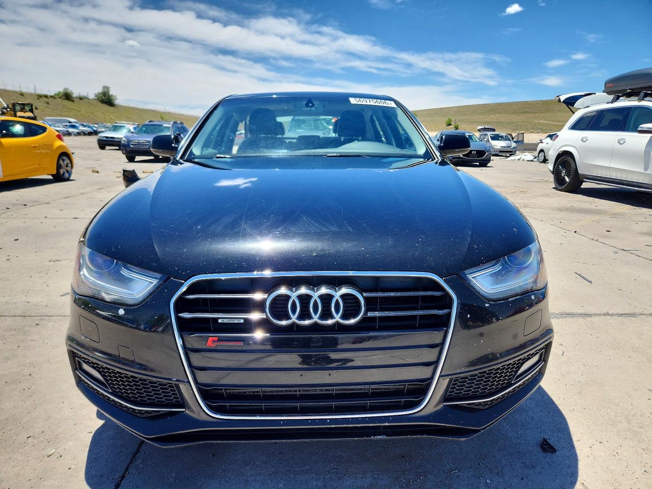 2015 Audi A4 Premium Black vin: WAUBFAFL1FN000712