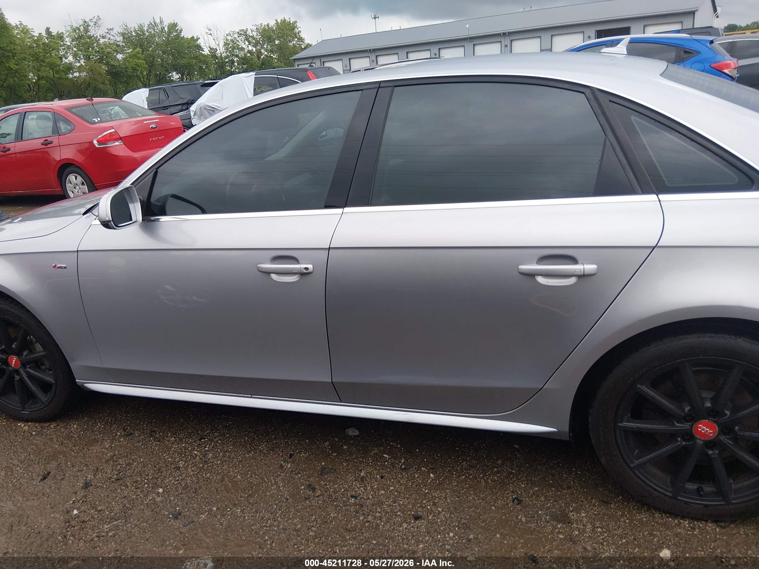 2015 Audi A4 2.0t Premium Silver vin: WAUBFAFL1FN005246