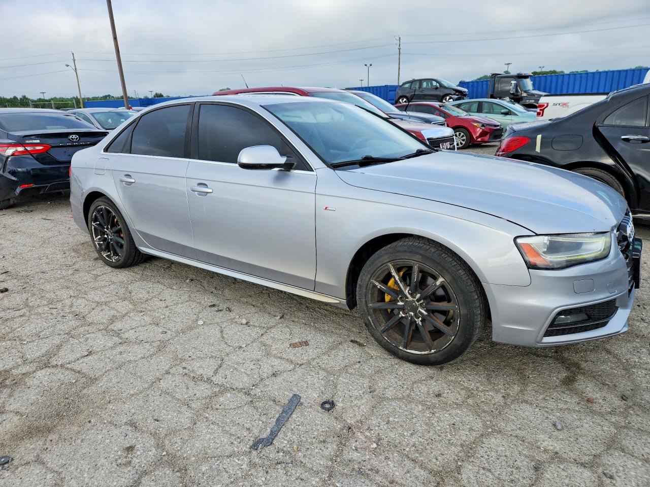 2015 Audi A4 Premium Silver vin: WAUBFAFL1FN005490