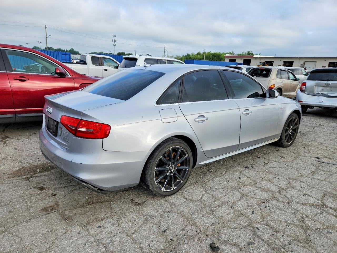 2015 Audi A4 Premium Silver vin: WAUBFAFL1FN005490