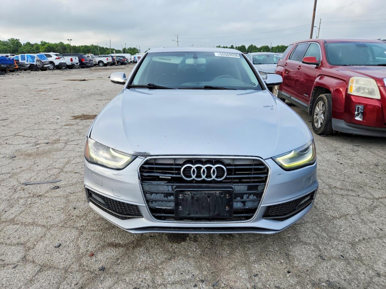 2015 Audi A4 Premium Silver vin: WAUBFAFL1FN005490
