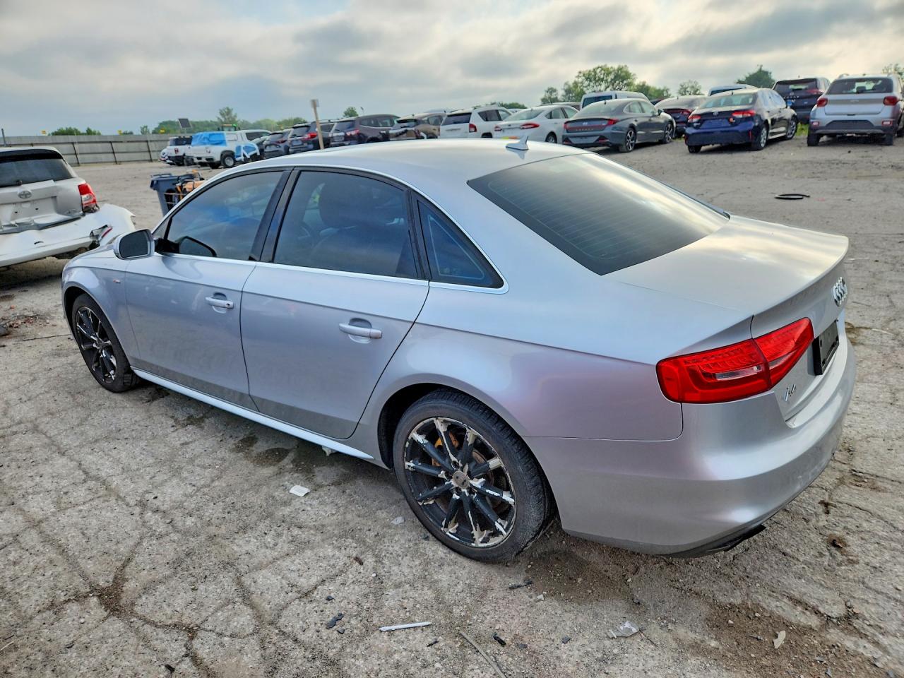 2015 Audi A4 Premium Silver vin: WAUBFAFL1FN005490