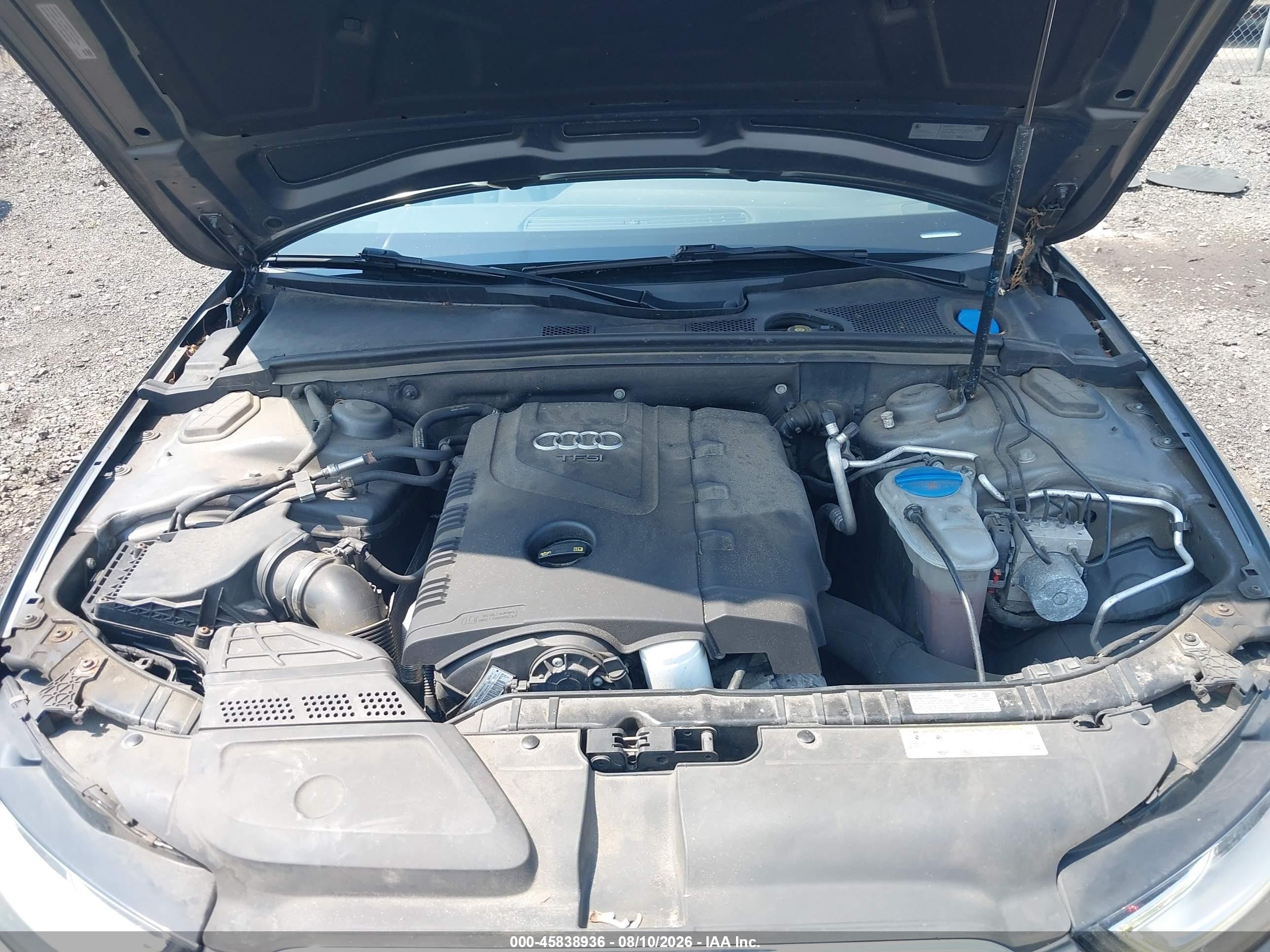 2015 Audi A4 2.0t Premium Серый vin: WAUBFAFL1FN005859
