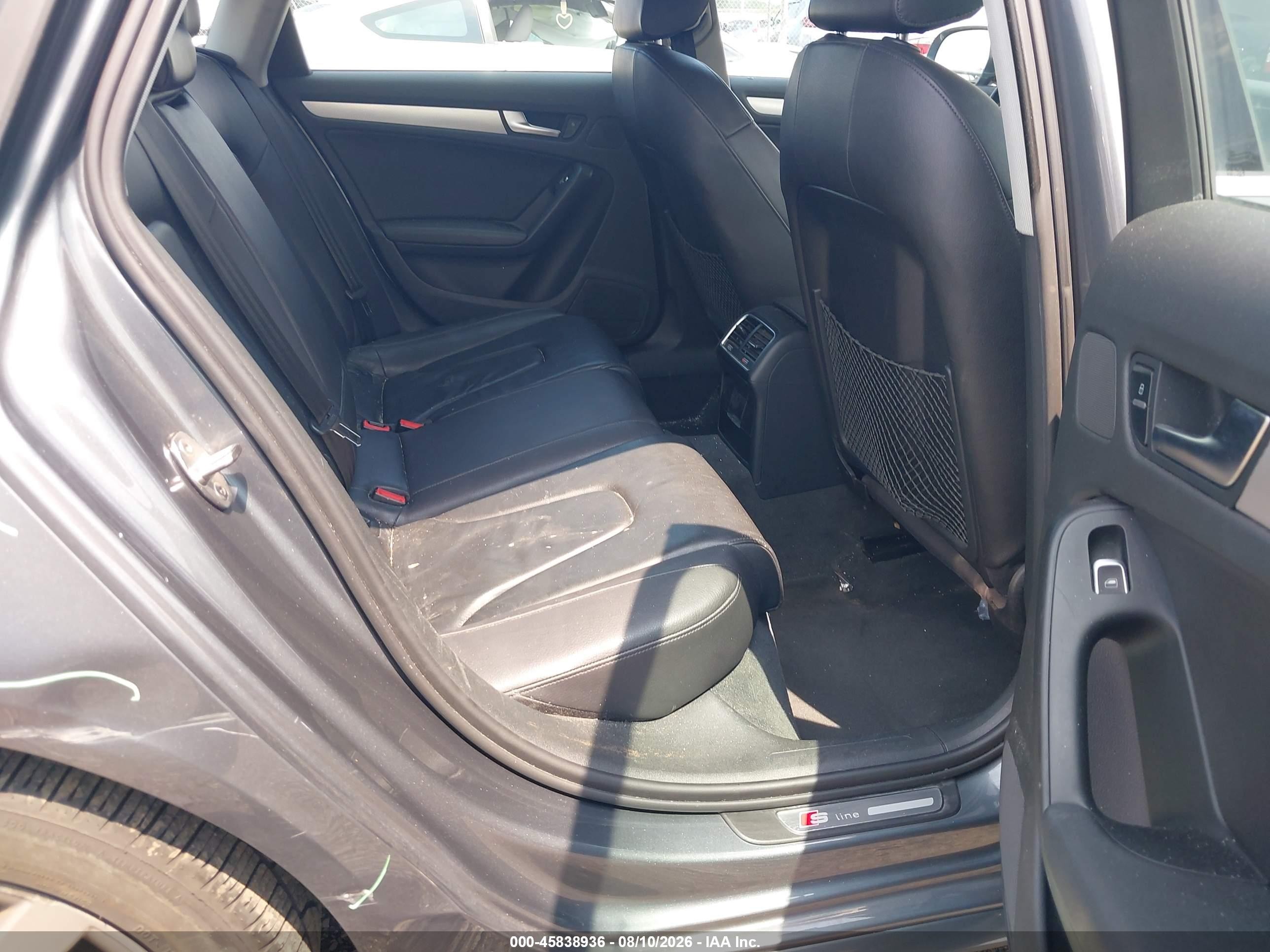 2015 Audi A4 2.0t Premium Серый vin: WAUBFAFL1FN005859