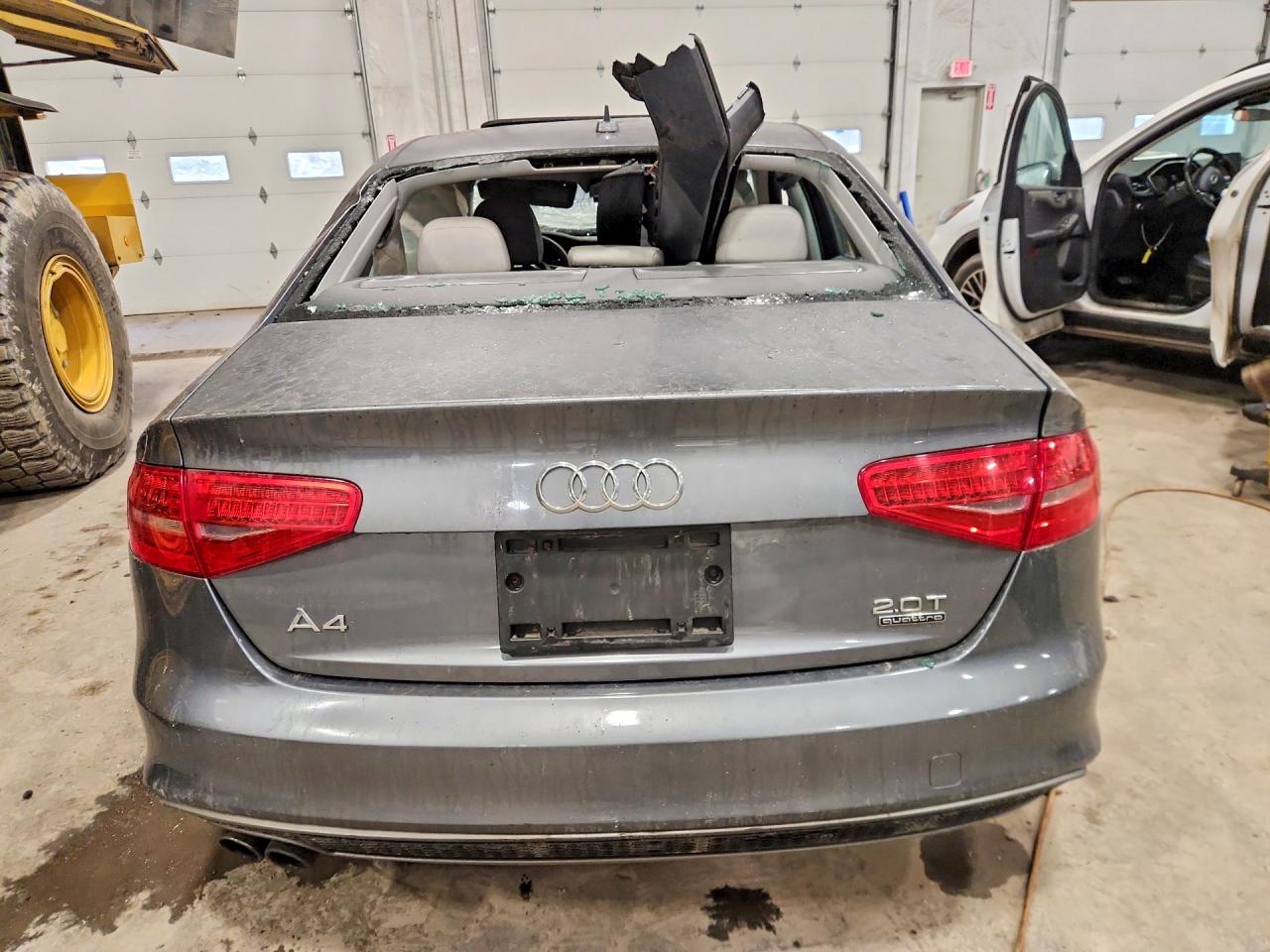 2015 Audi A4 Premium Gray vin: WAUBFAFL1FN023214
