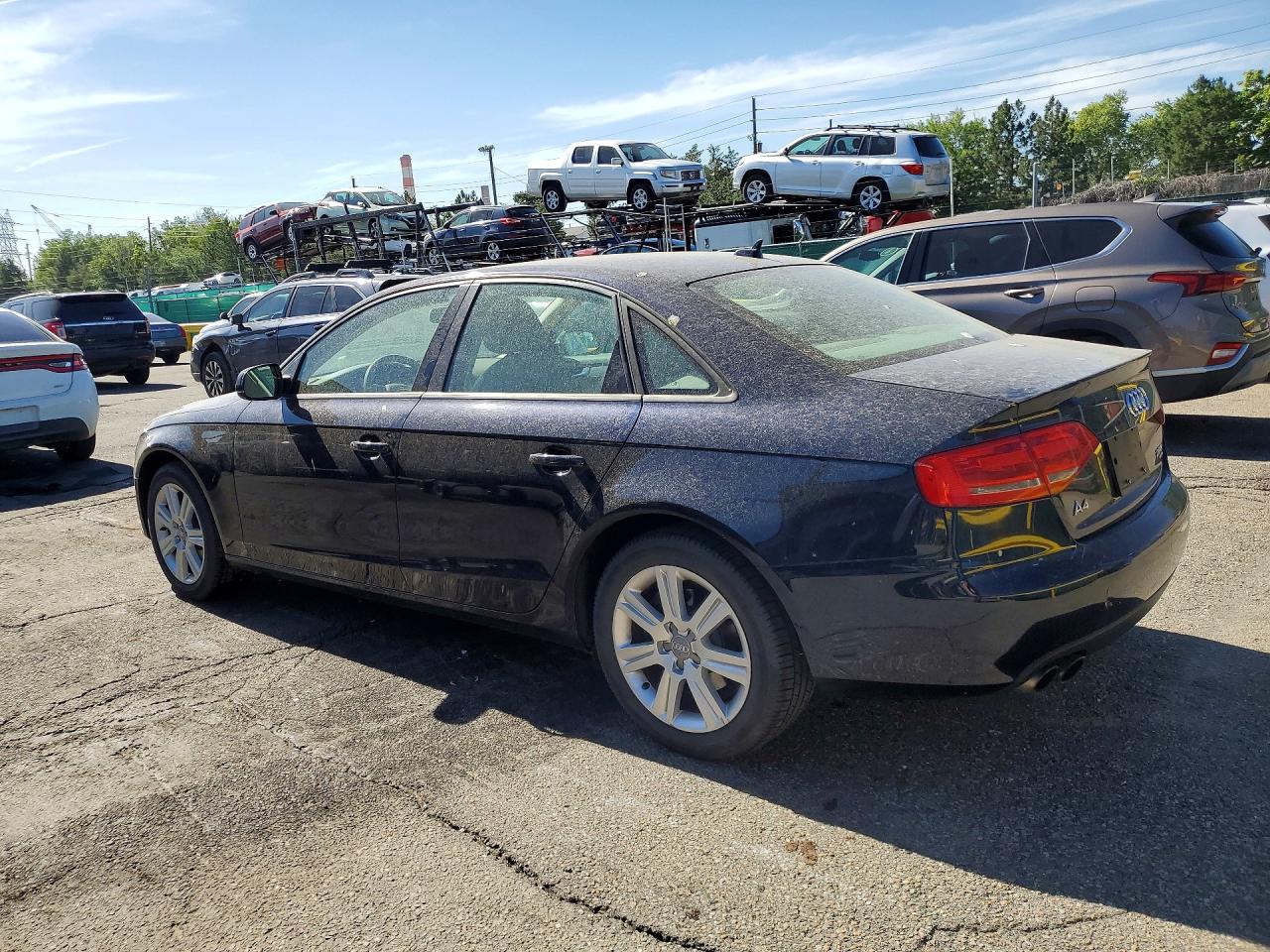 2011 Audi A4 Premium Синий vin: WAUBFAFL2BN014032