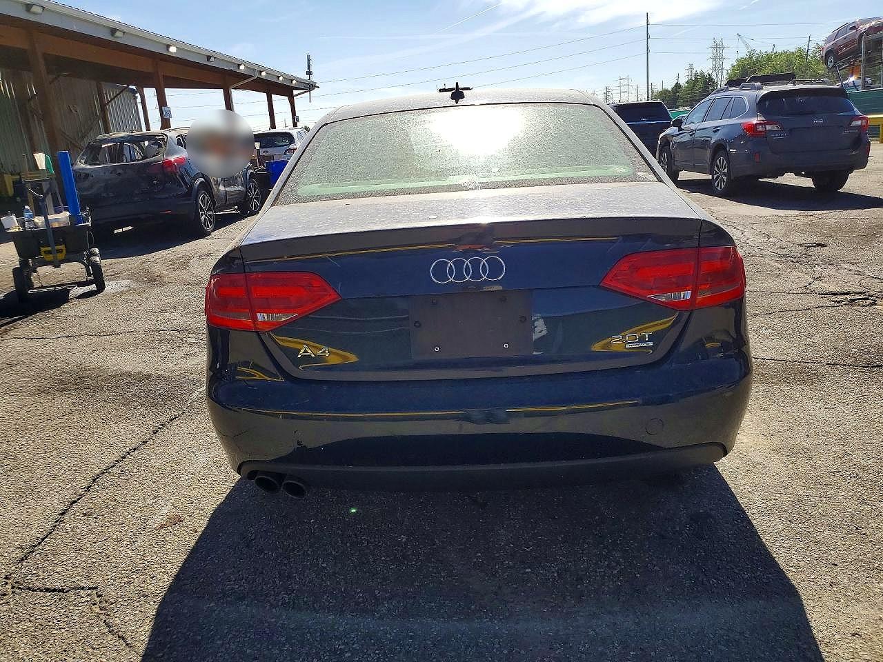 2011 Audi A4 Premium Синий vin: WAUBFAFL2BN014032