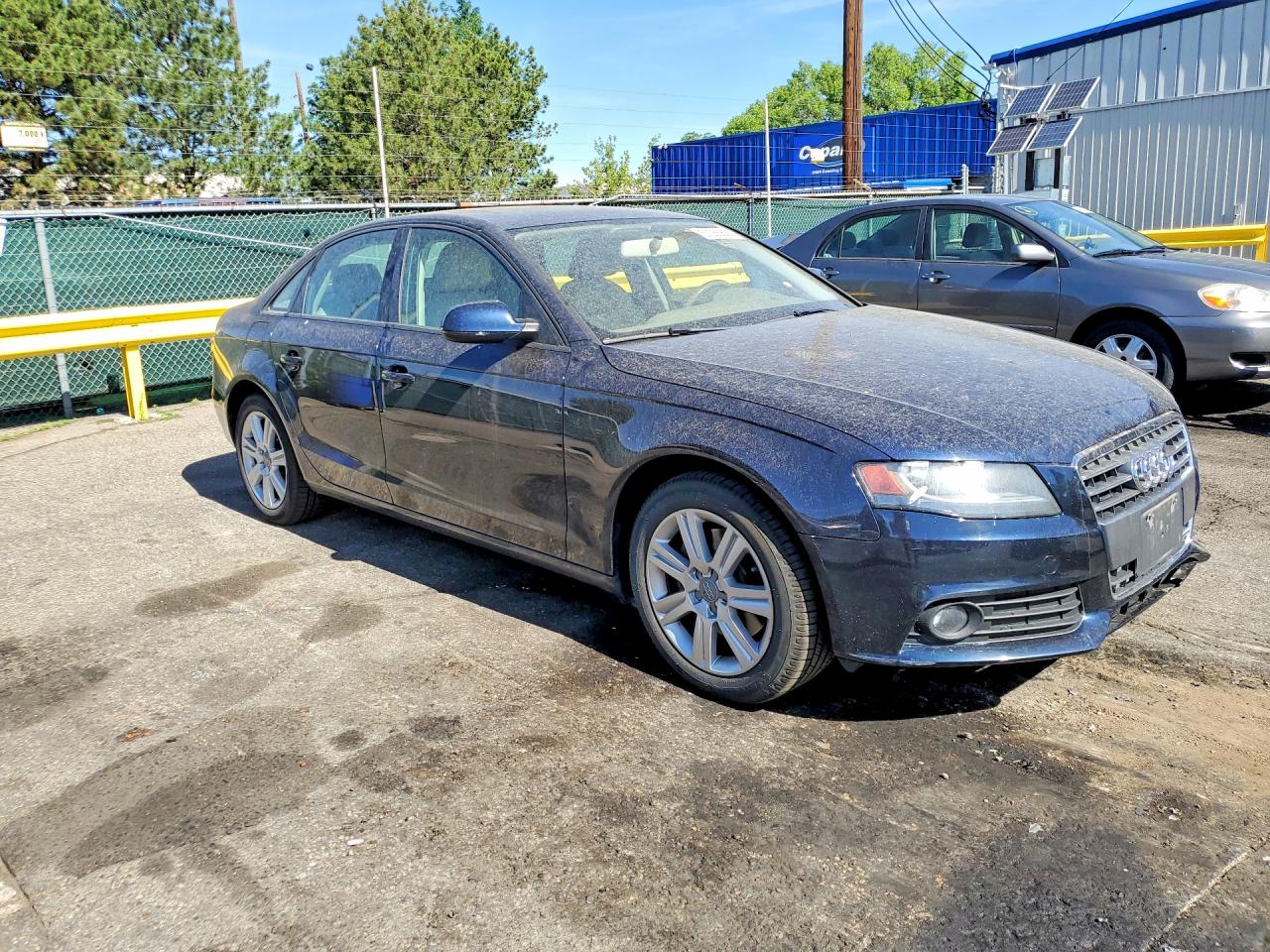 2011 Audi A4 Premium Синий vin: WAUBFAFL2BN014032