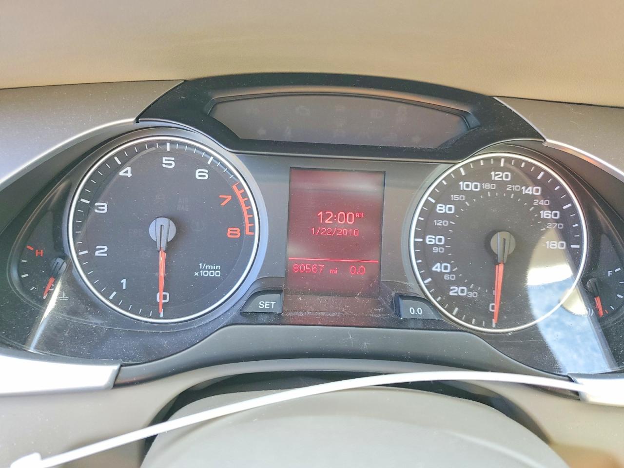 2011 Audi A4 Premium Синий vin: WAUBFAFL2BN014032