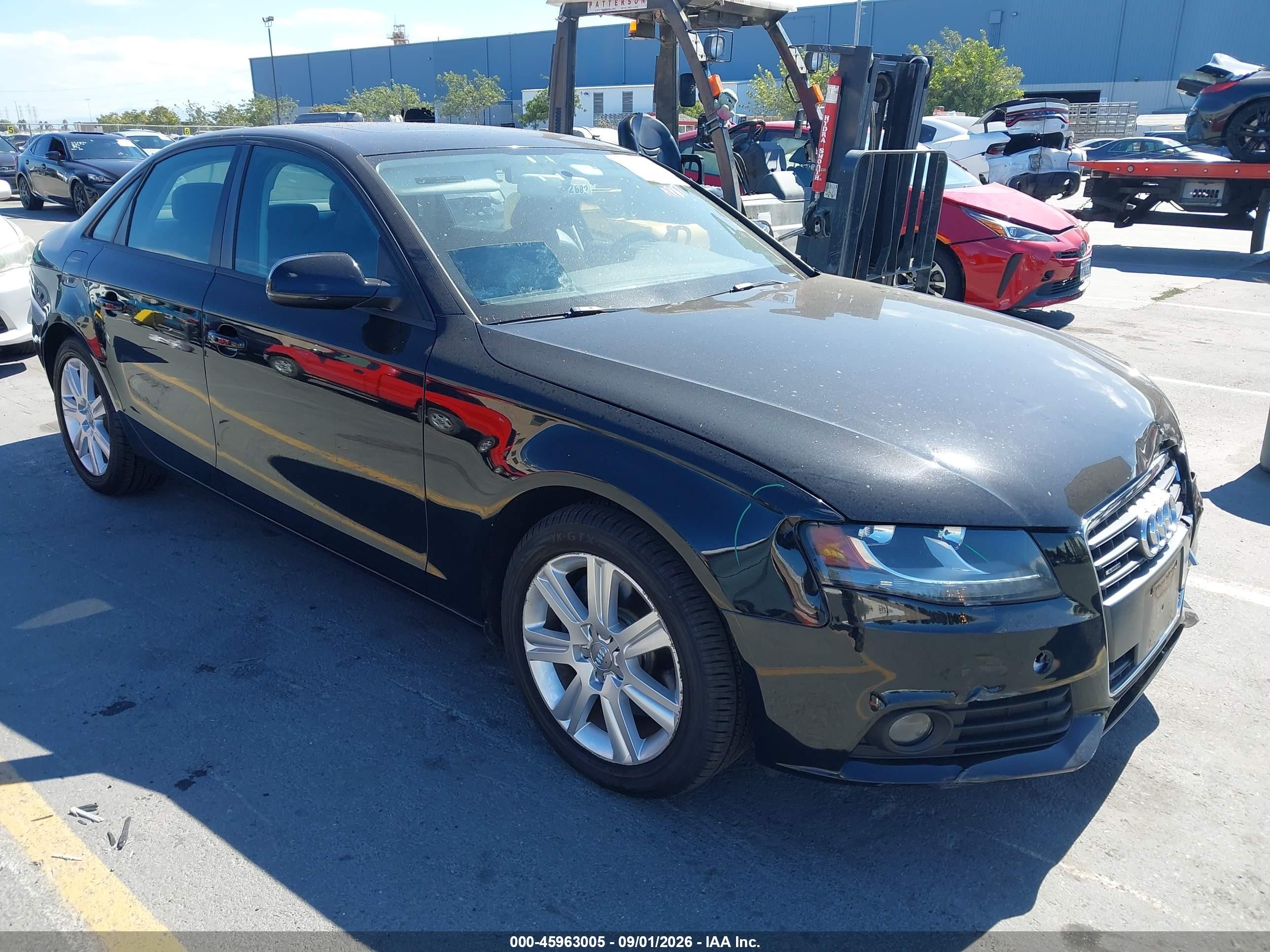 2011 Audi A4 2.0t Premium Black vin: WAUBFAFL2BN019201