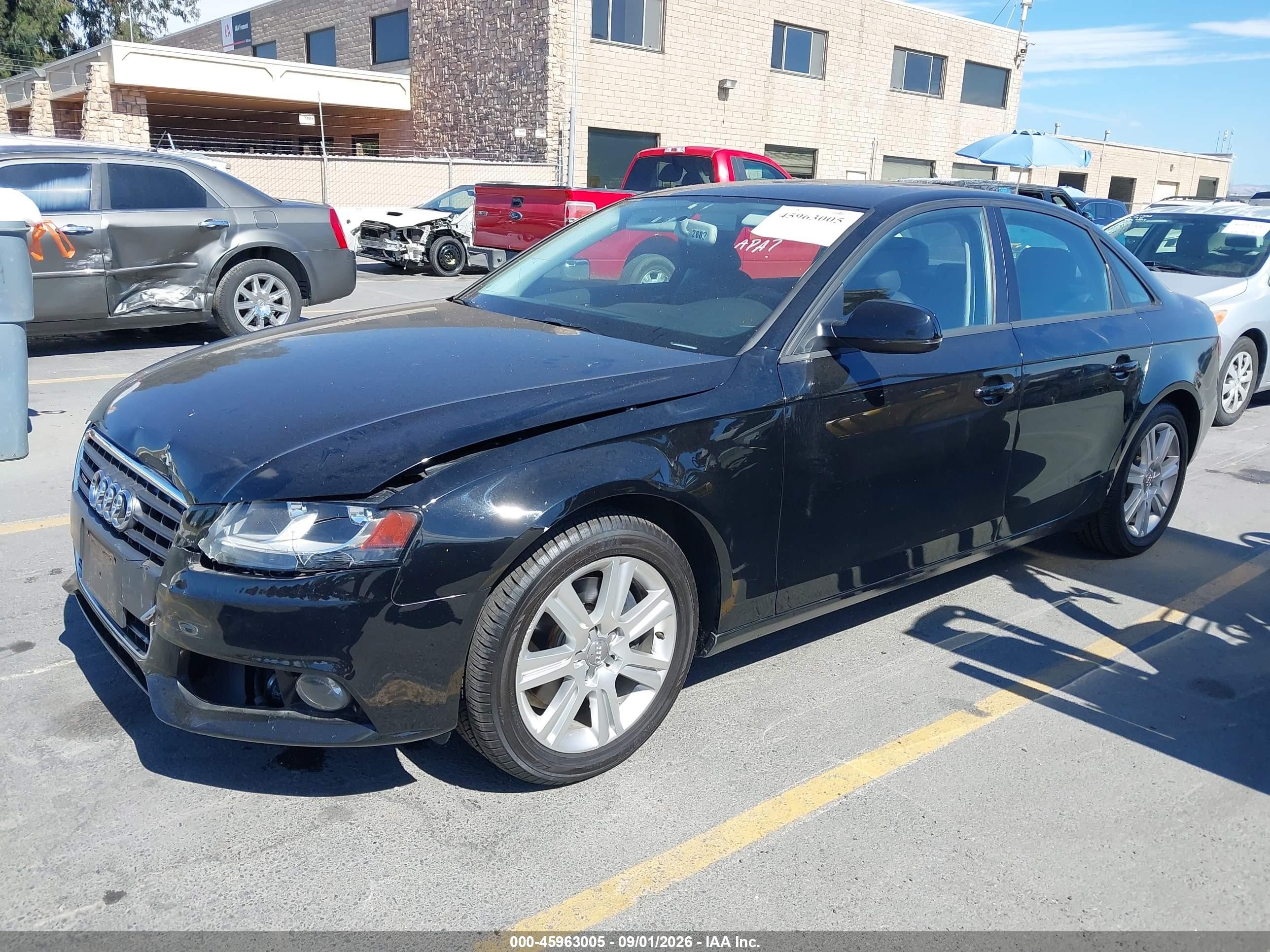 2011 Audi A4 2.0t Premium Black vin: WAUBFAFL2BN019201