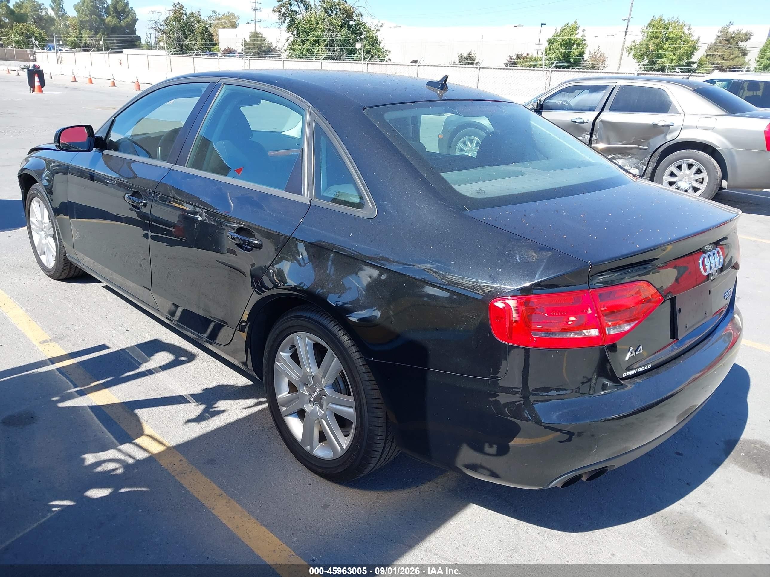 2011 Audi A4 2.0t Premium Black vin: WAUBFAFL2BN019201