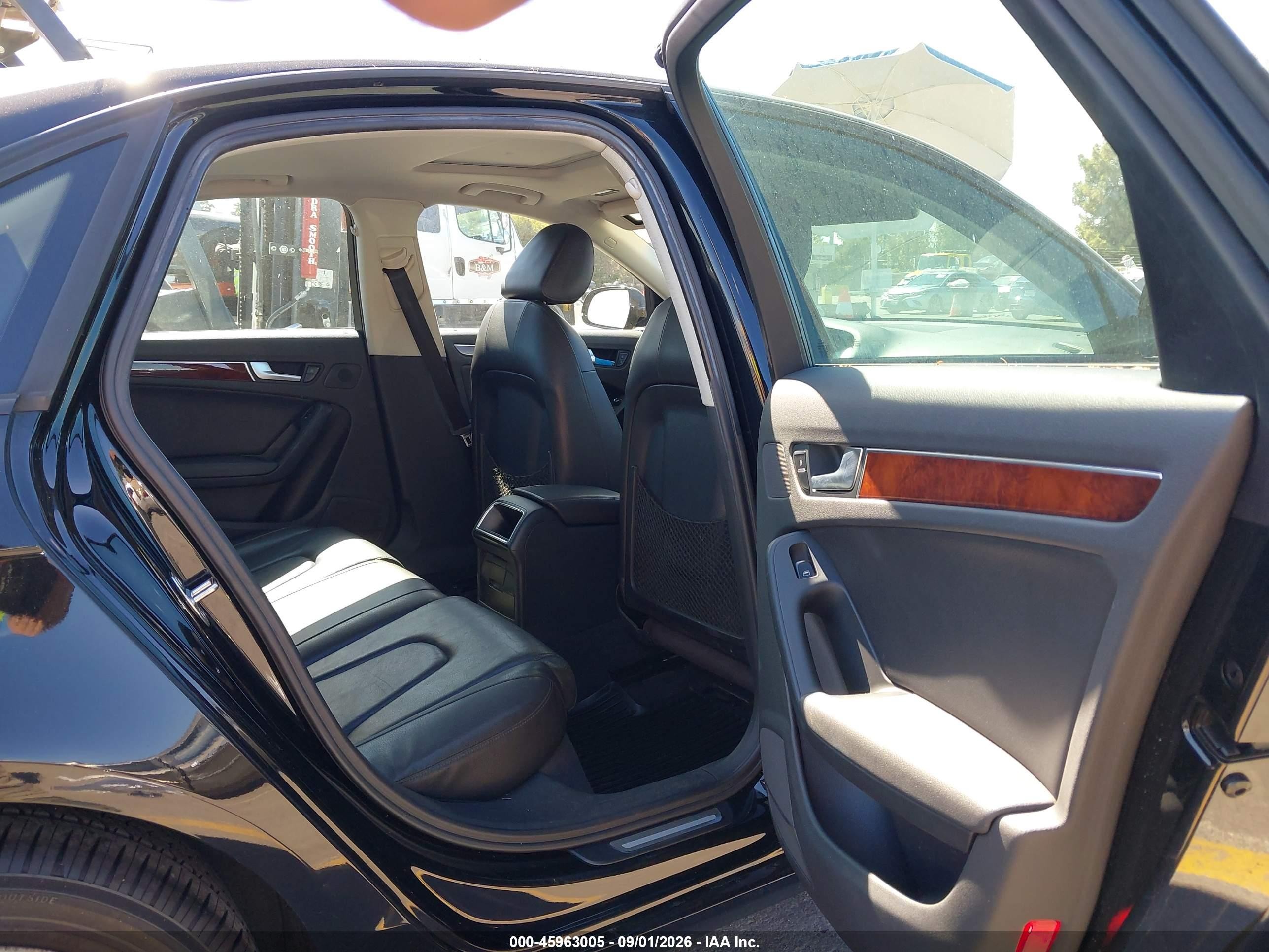 2011 Audi A4 2.0t Premium Black vin: WAUBFAFL2BN019201