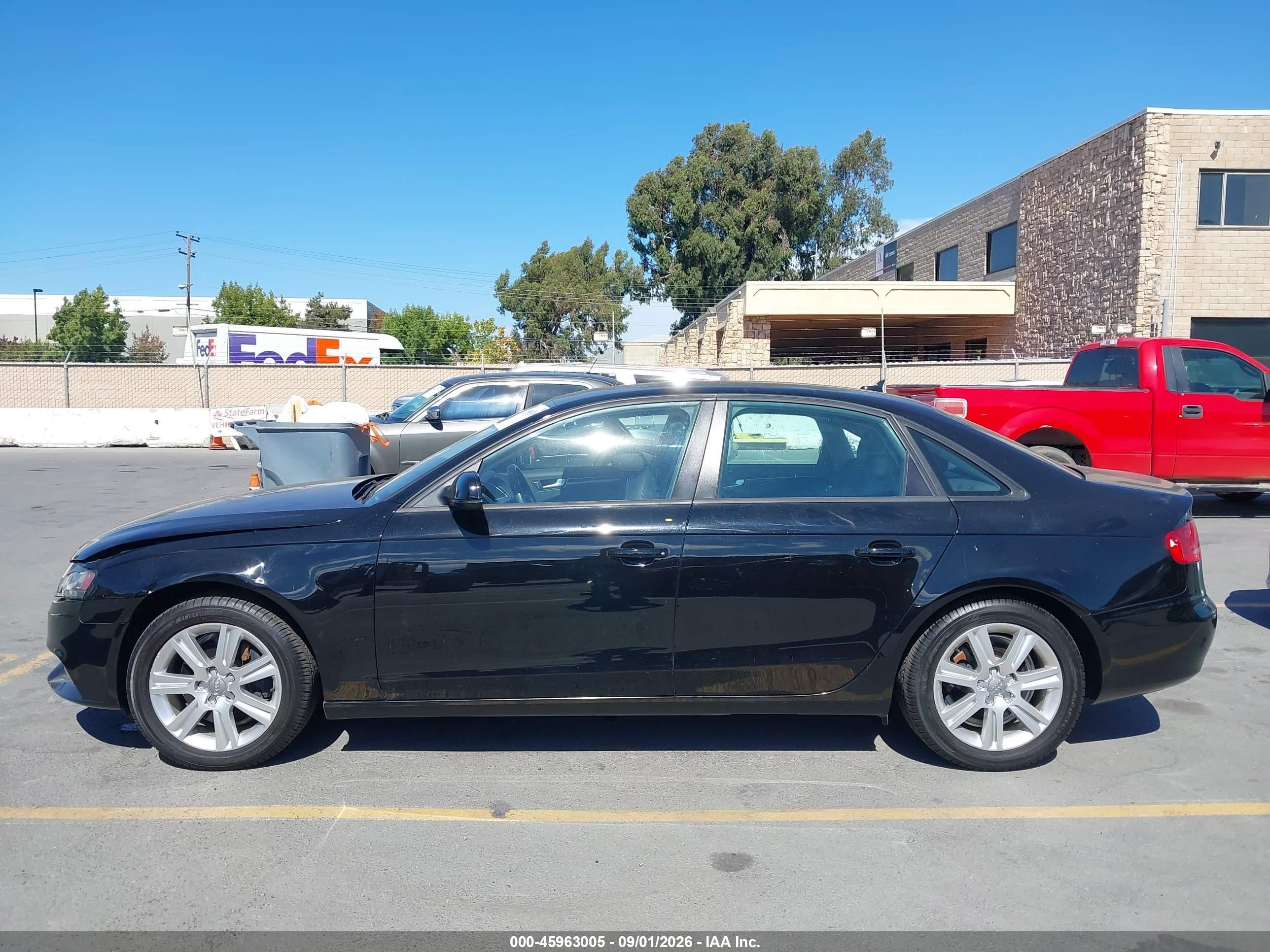 2011 Audi A4 2.0t Premium Black vin: WAUBFAFL2BN019201