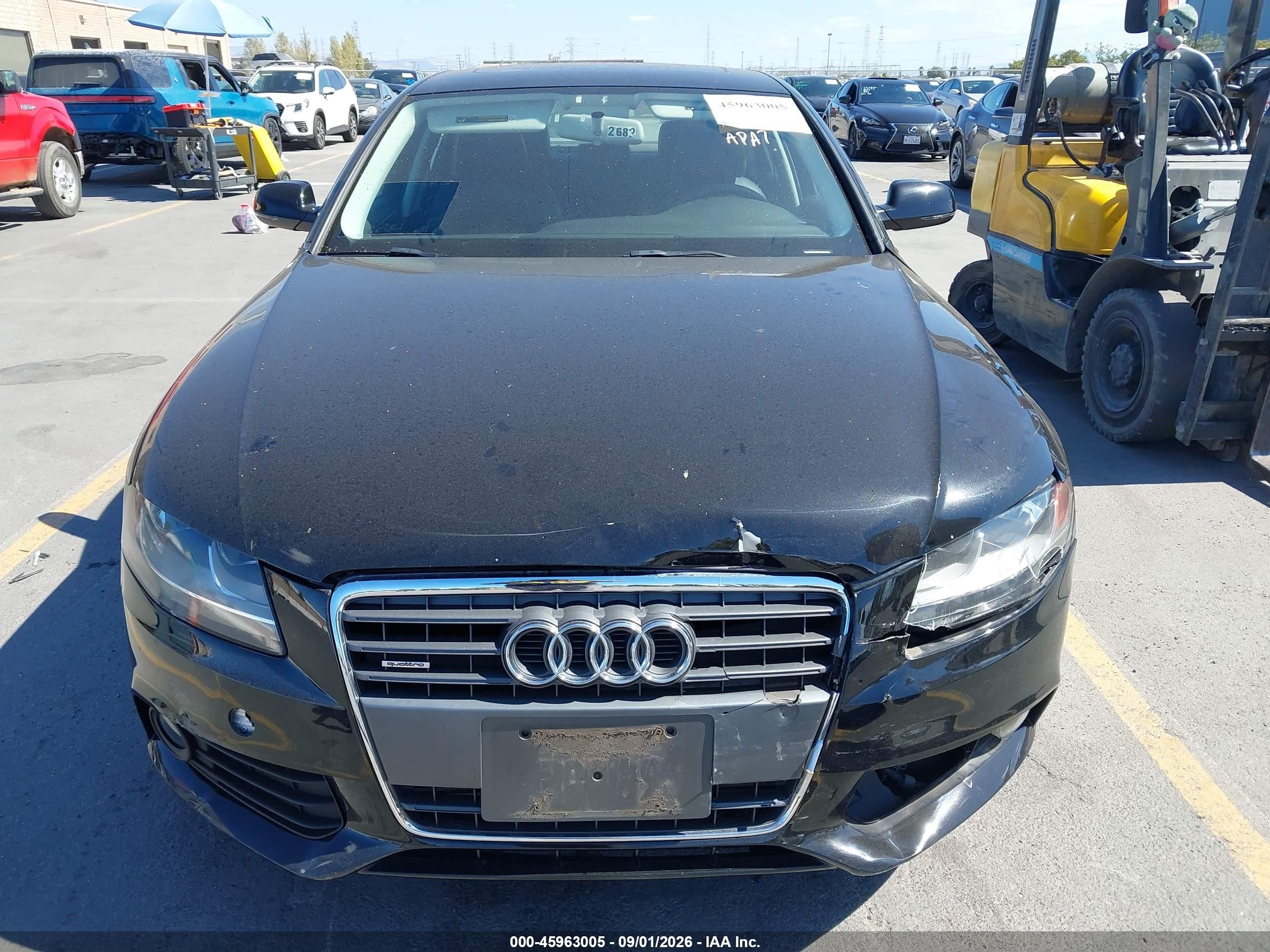 2011 Audi A4 2.0t Premium Black vin: WAUBFAFL2BN019201
