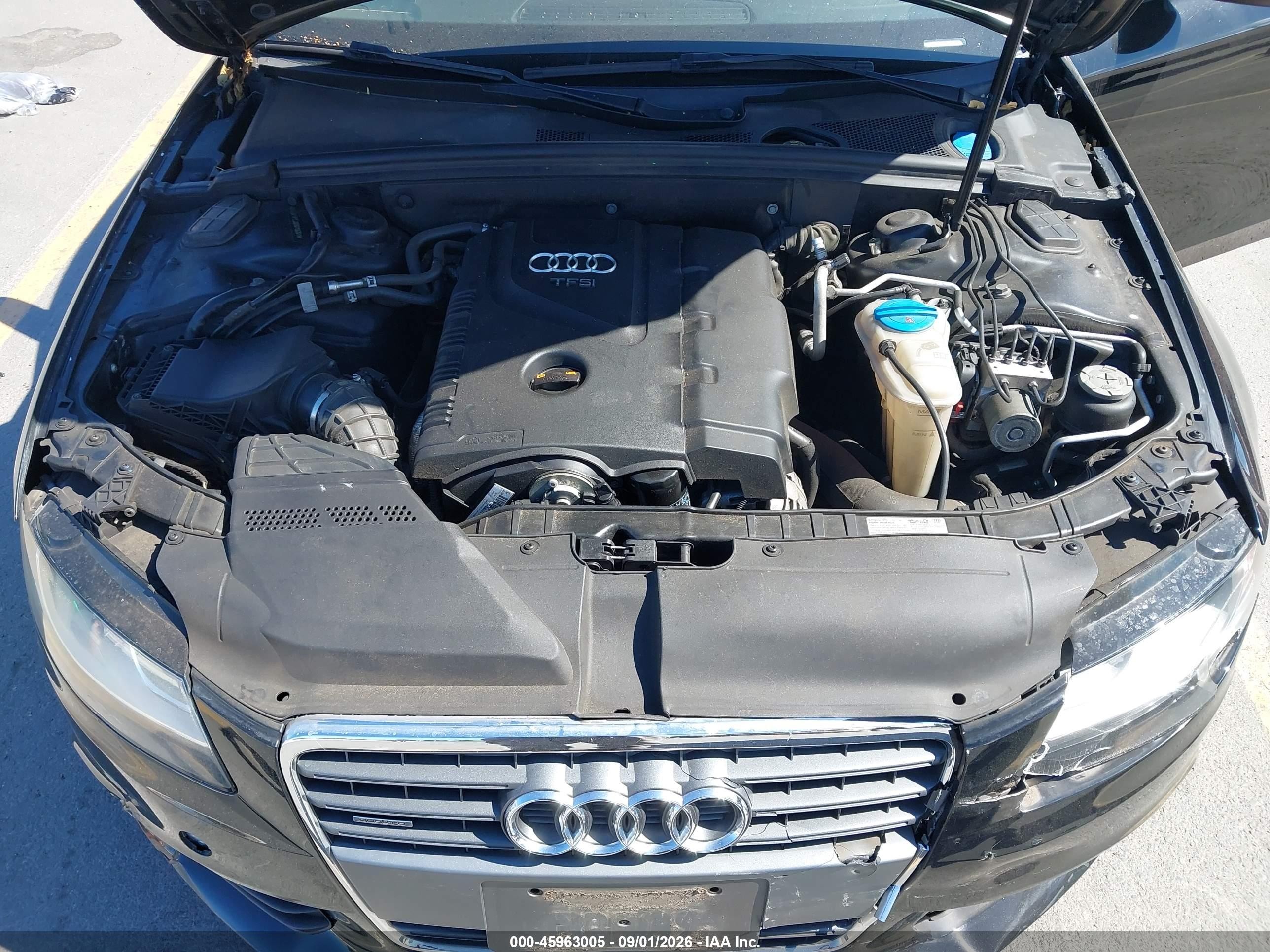2011 Audi A4 2.0t Premium Black vin: WAUBFAFL2BN019201