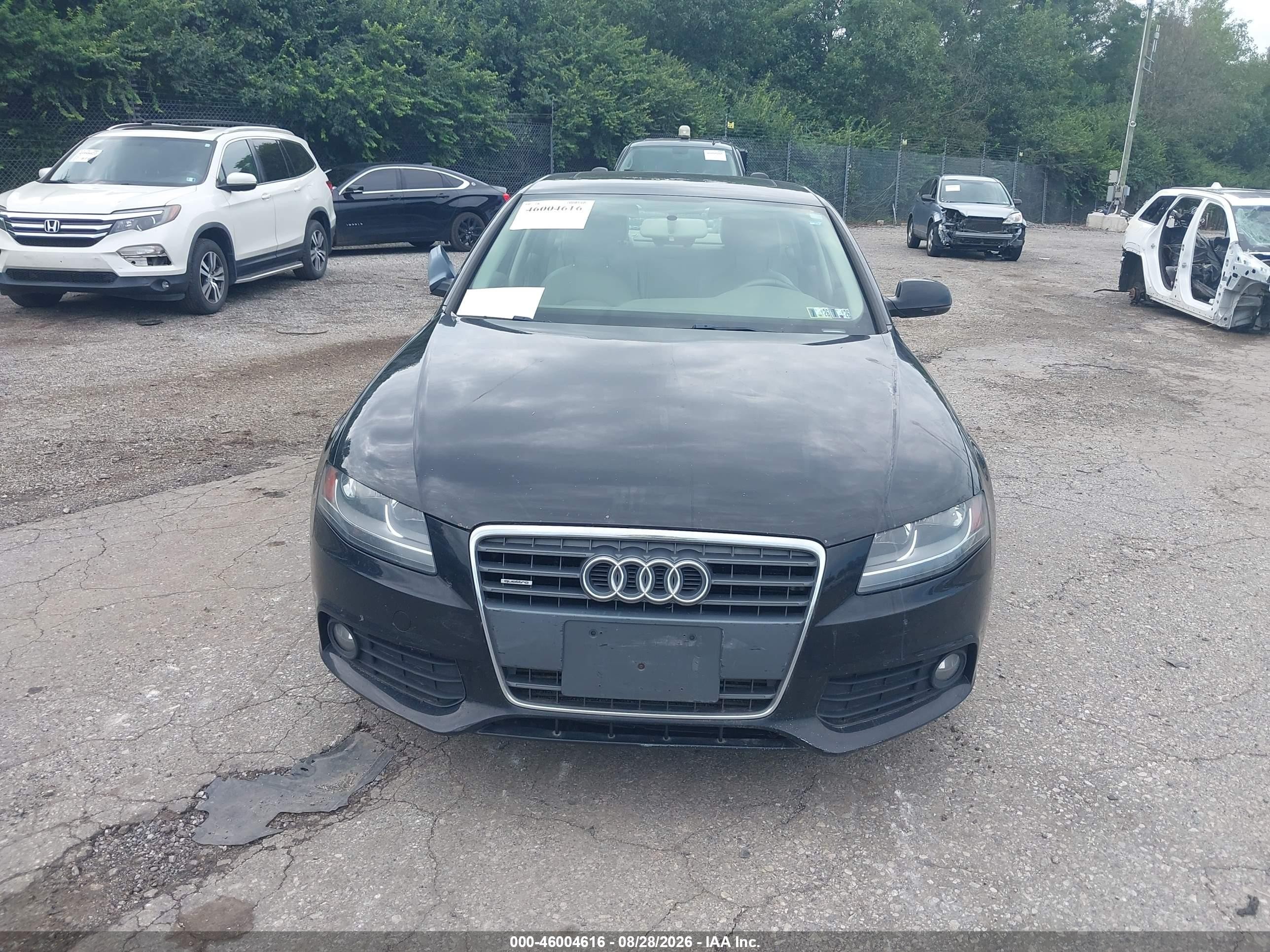 2011 Audi A4 2.0t Premium Черный vin: WAUBFAFL2BN035799