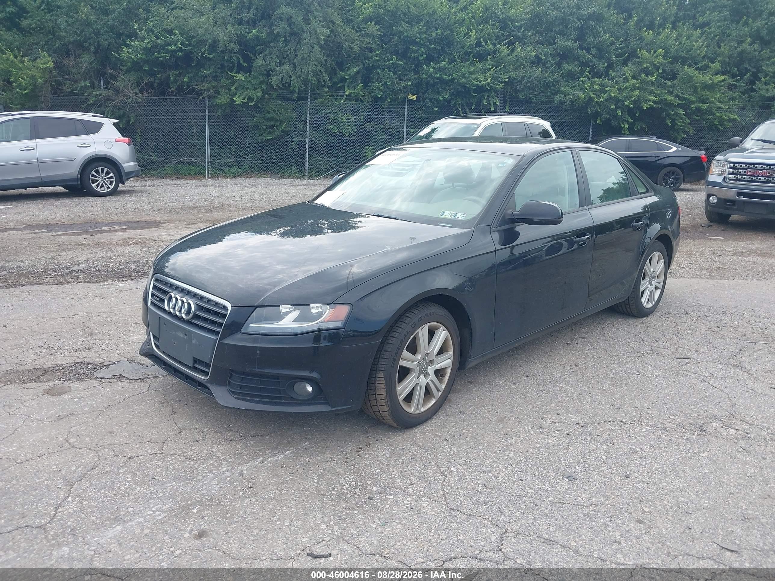 2011 Audi A4 2.0t Premium Черный vin: WAUBFAFL2BN035799