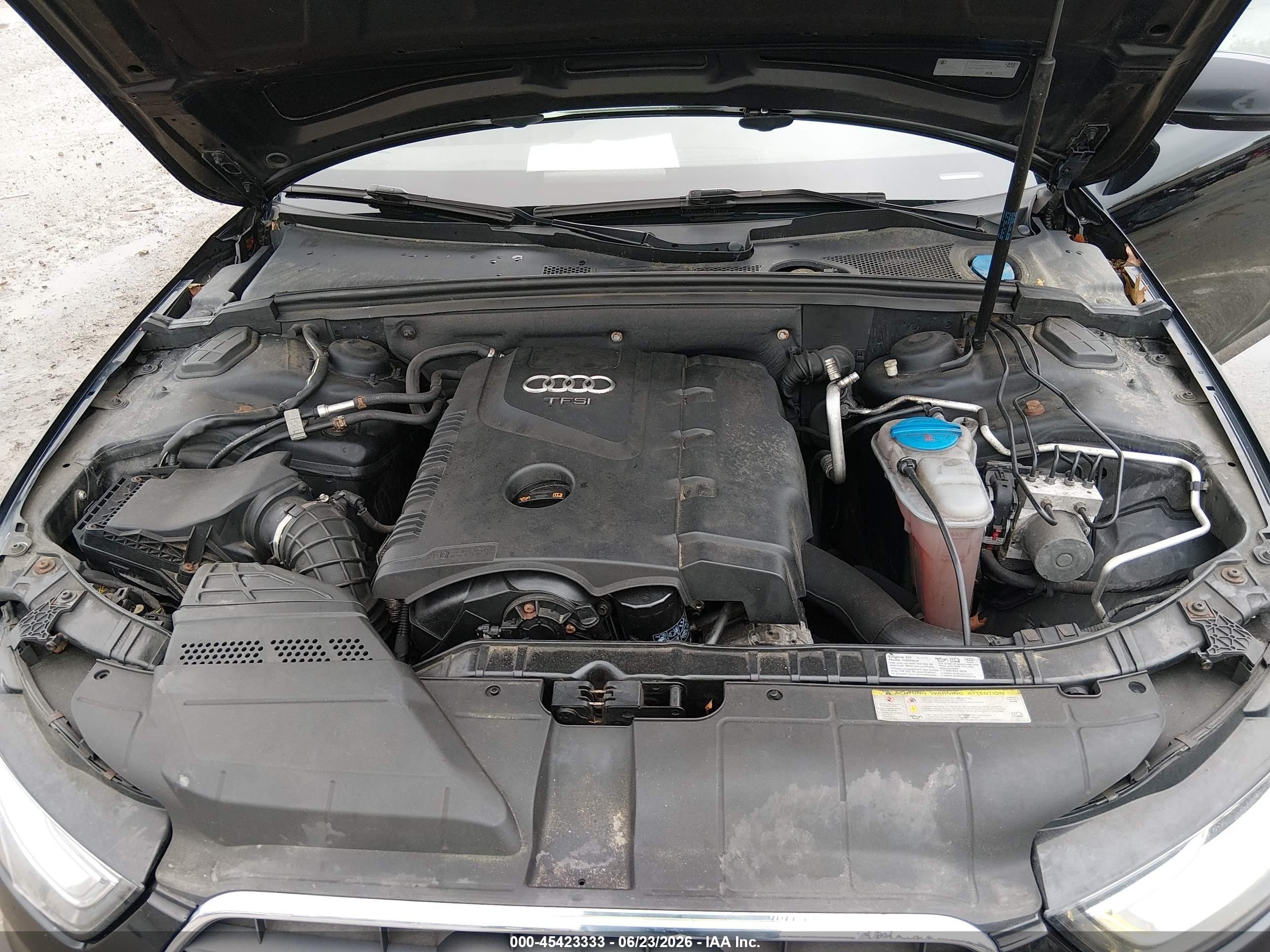 2013 Audi A4 2.0t Premium Black vin: WAUBFAFL2DN008220