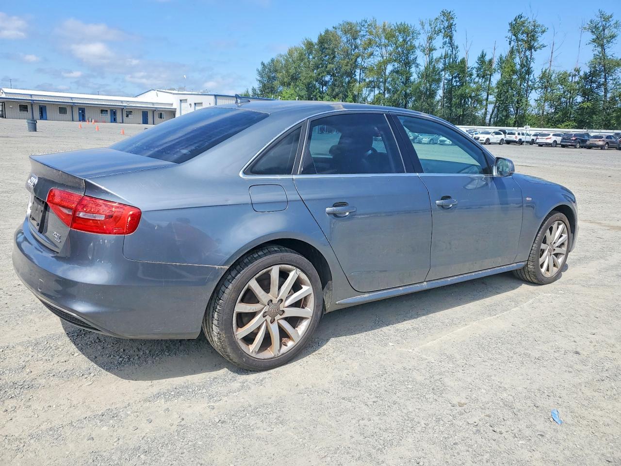 2014 Audi A4 Premium Gray vin: WAUBFAFL2EN003178