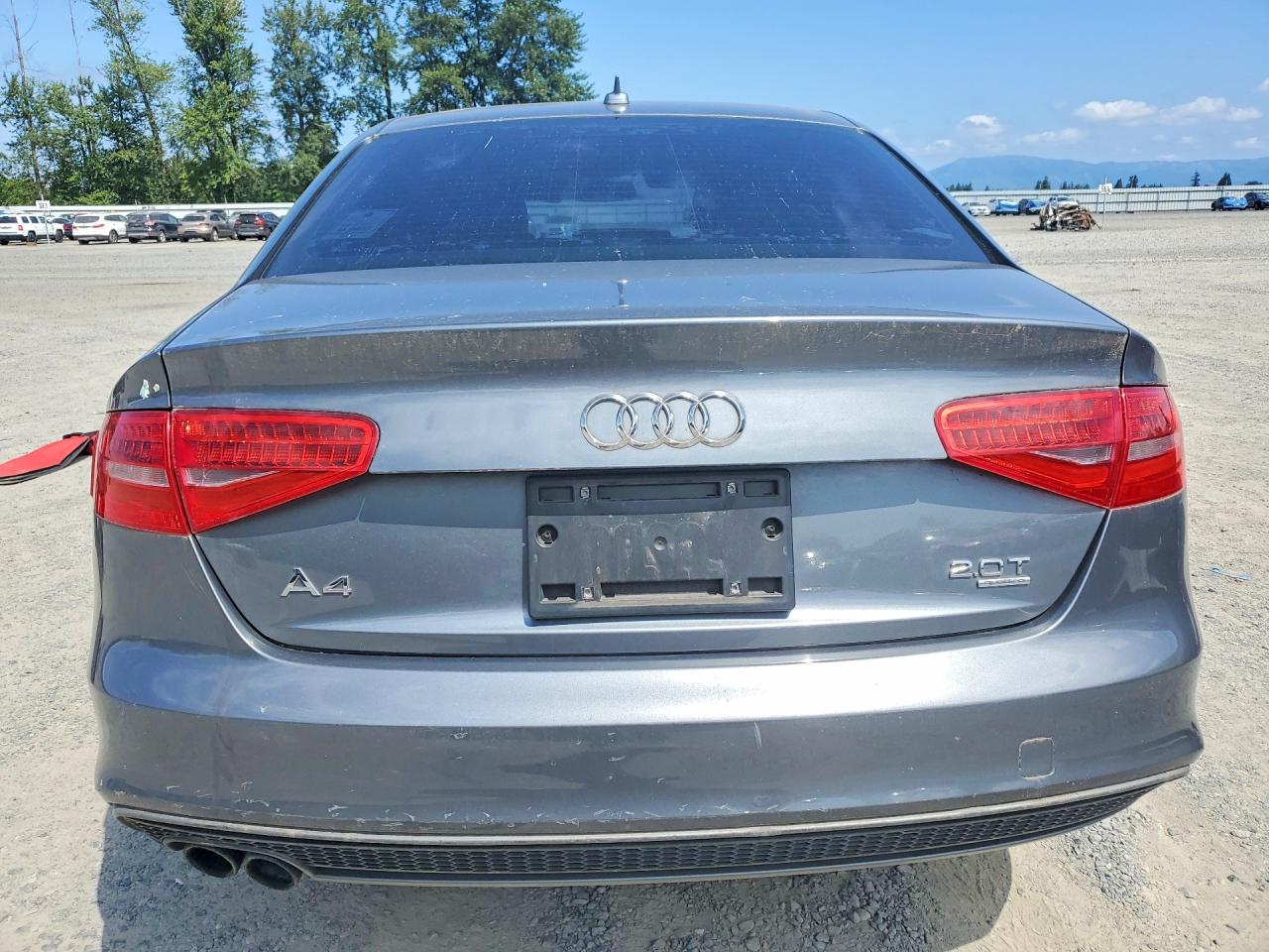 2014 Audi A4 Premium Gray vin: WAUBFAFL2EN003178