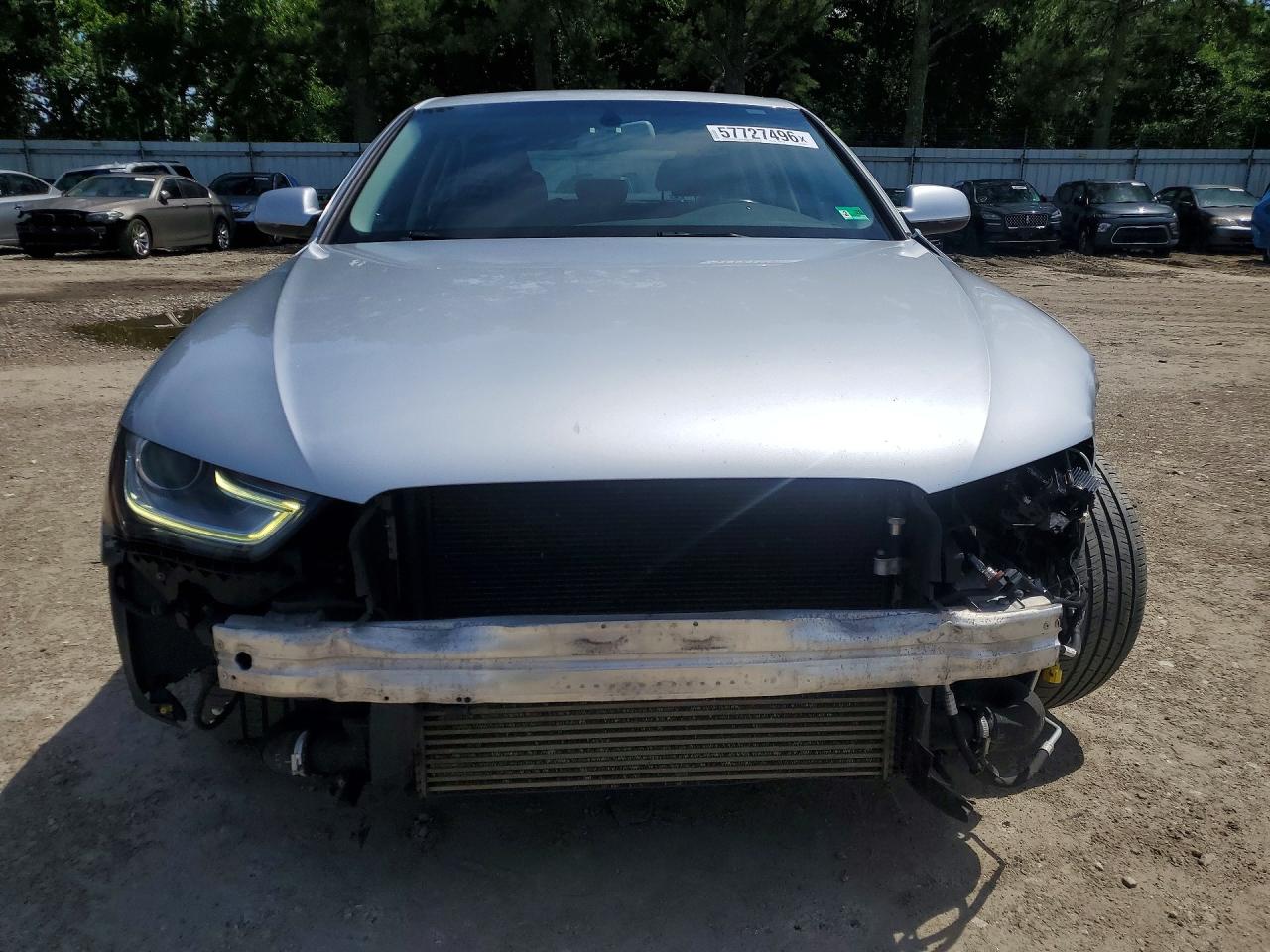 2014 Audi A4 Premium Silver vin: WAUBFAFL2EN030512