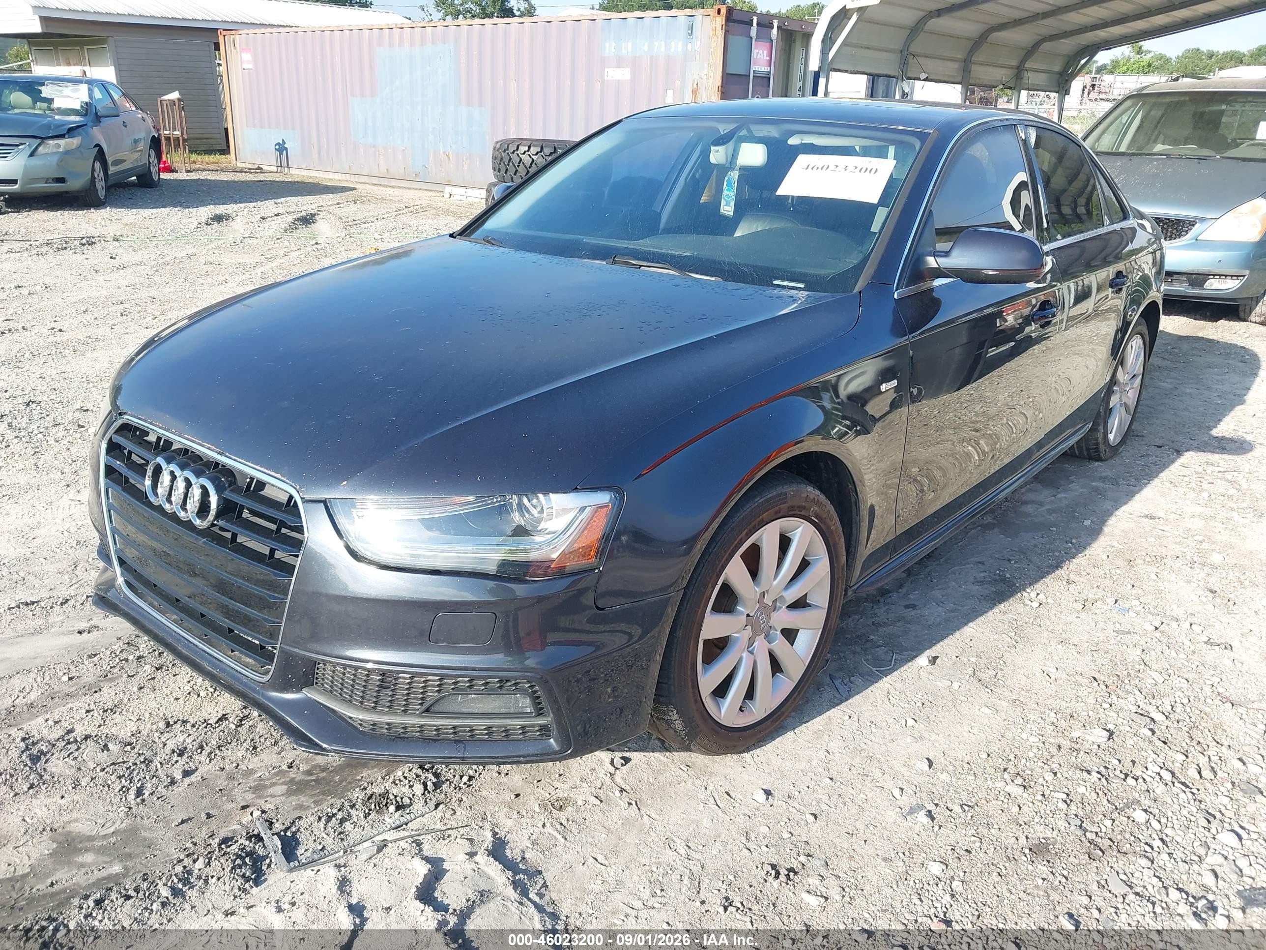 2015 Audi A4 2.0t Premium Черный vin: WAUBFAFL2FN023285
