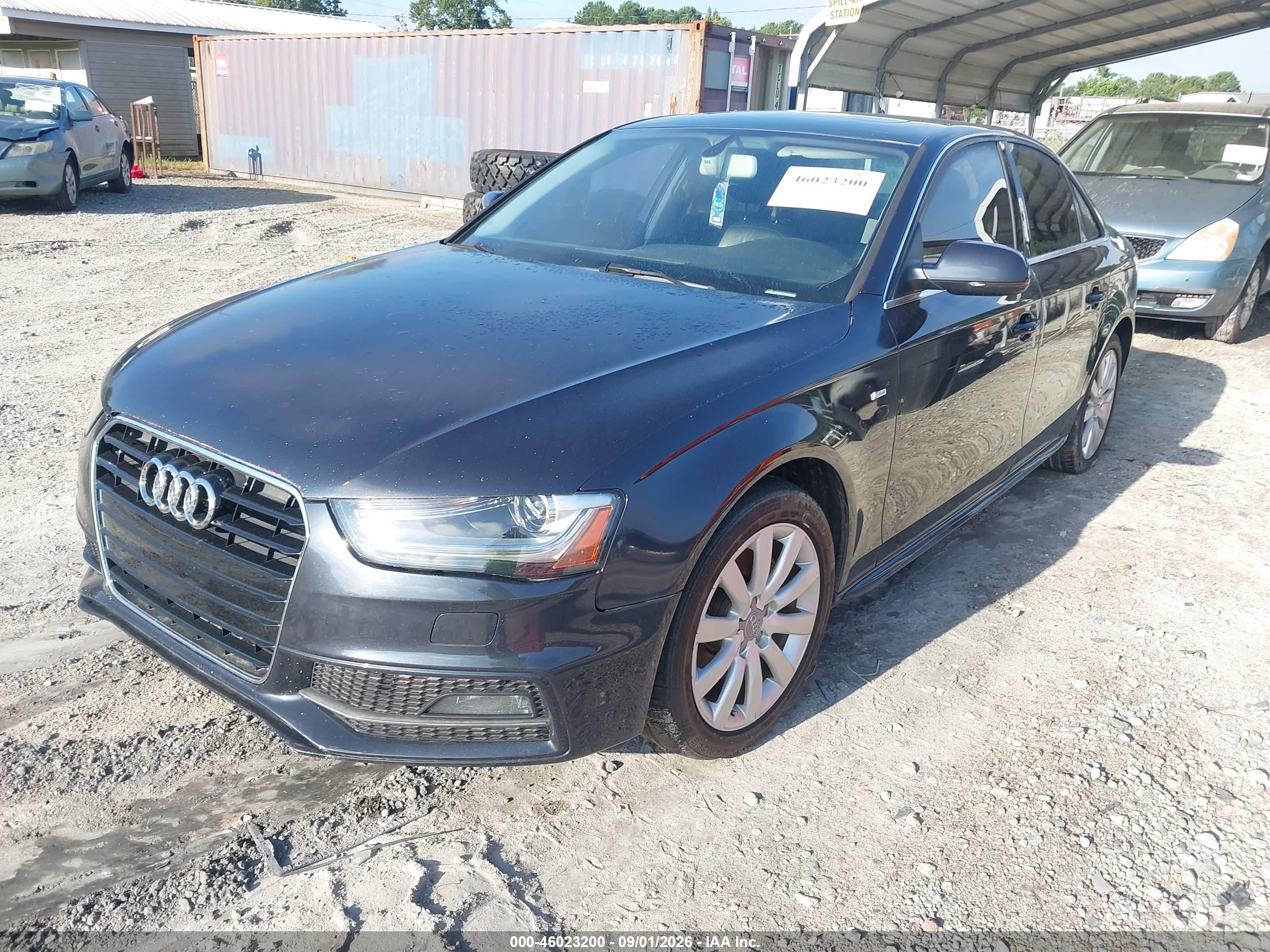2015 Audi A4 2.0t Premium Черный vin: WAUBFAFL2FN023285