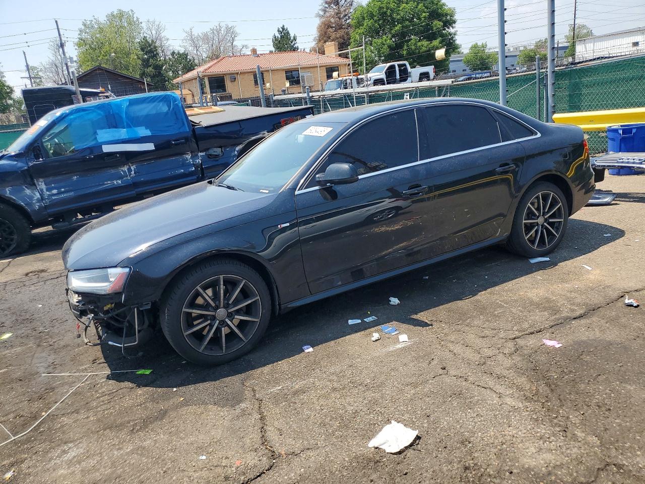 2015 Audi A4 Premium Black vin: WAUBFAFL2FN023920
