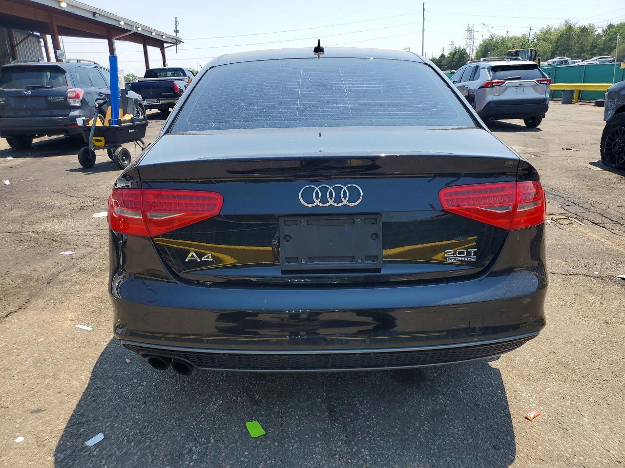 2015 Audi A4 Premium Black vin: WAUBFAFL2FN023920